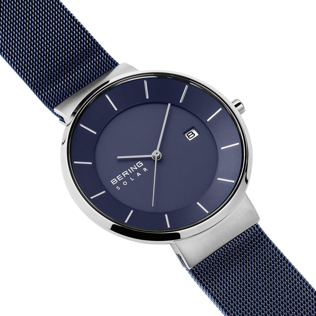 Thumbnail 2 de BERING Herren Solar Uhr 39 mm – Edelstahlgehäuse, Saphirglas, Milanaiseband, 5 ATM