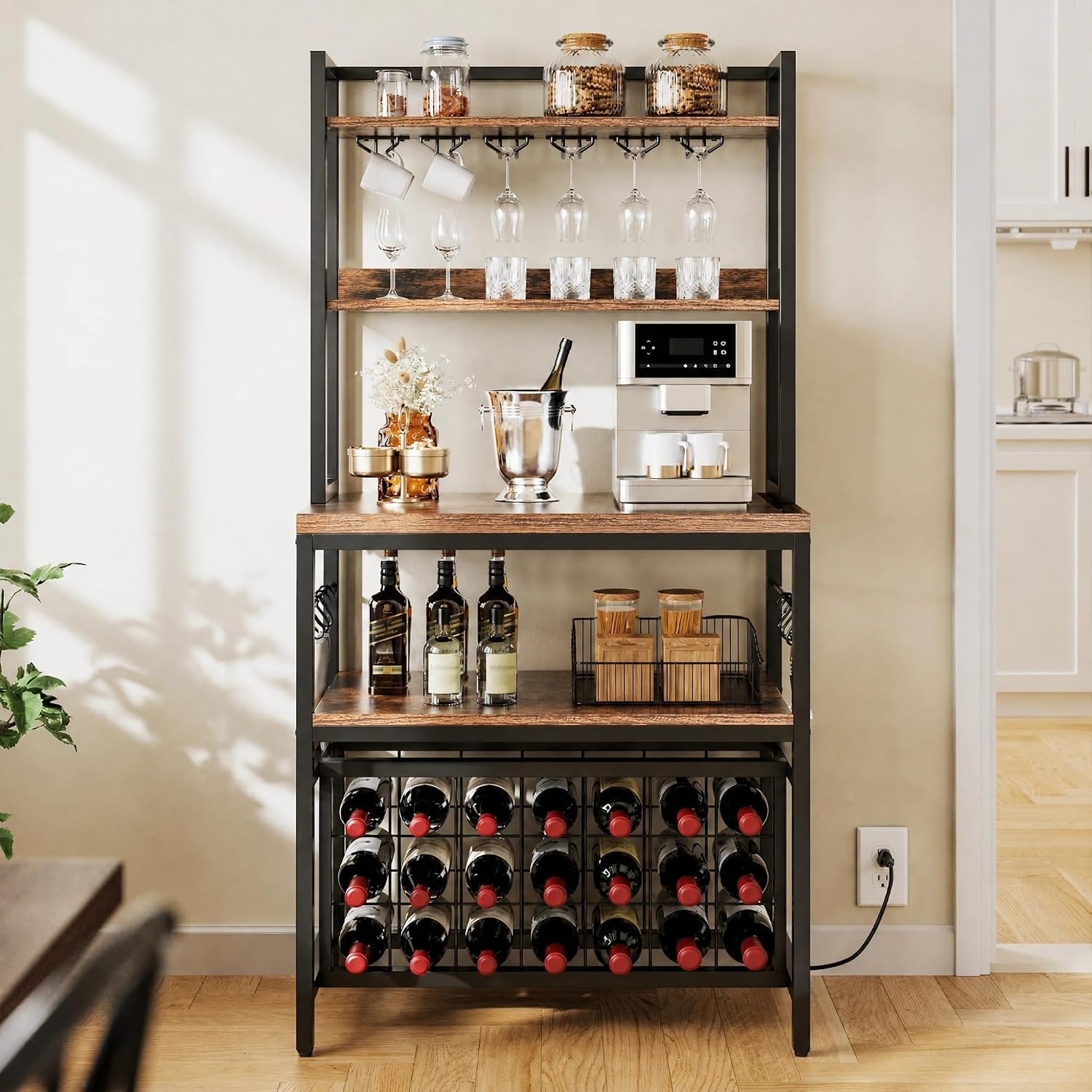 Detalle de YITAHOME Kitchen Bakers Rack 5-Tier