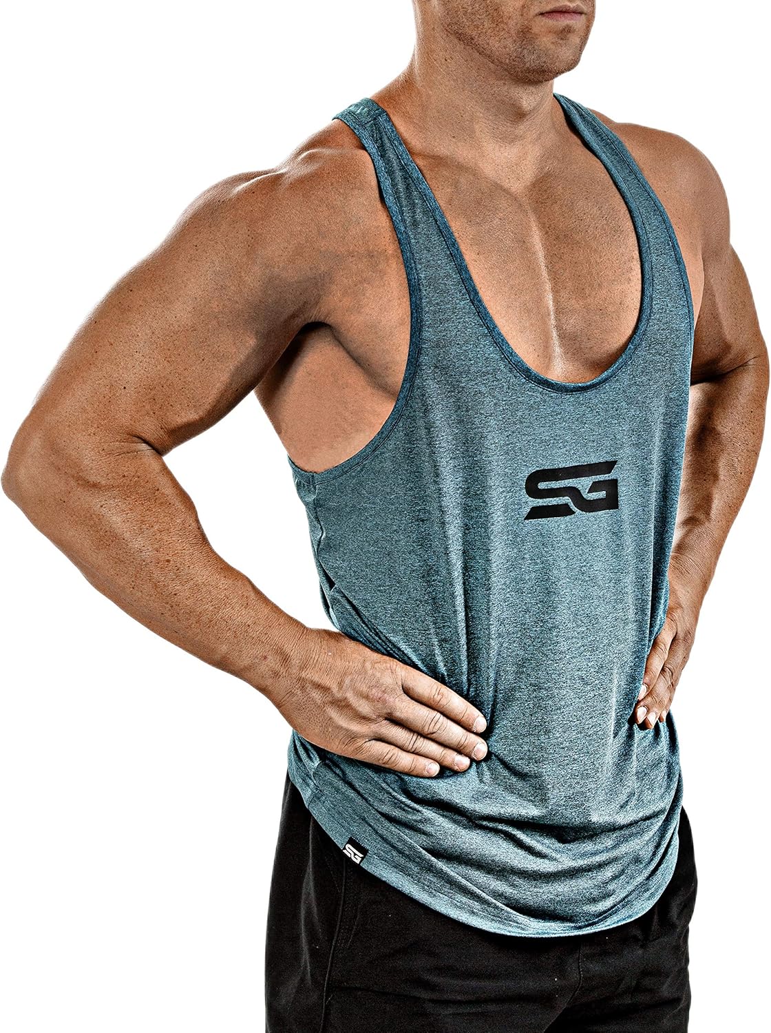 Thumbnail 1 de Satire Gym débardeur de fitness homme à séchage rapide – tank top de musculation pour la salle et le sport