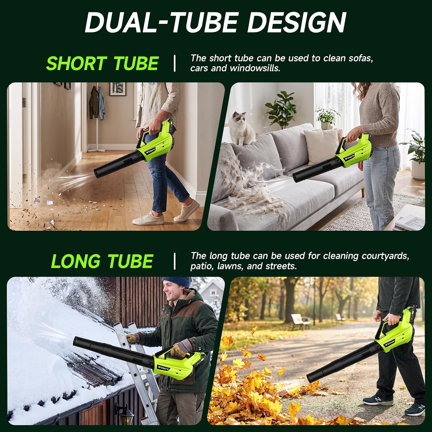 Detalle de Cordless Leaf Blower, 20V
