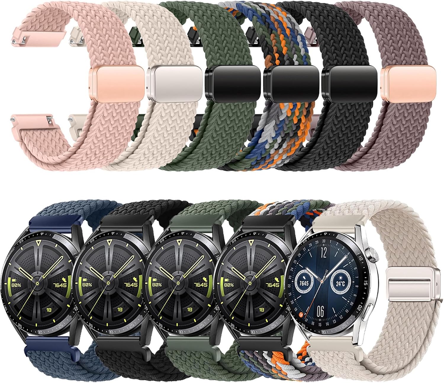 Thumbnail 2 de GIOPUEY Strap for OnePlus Watch 2R Blue