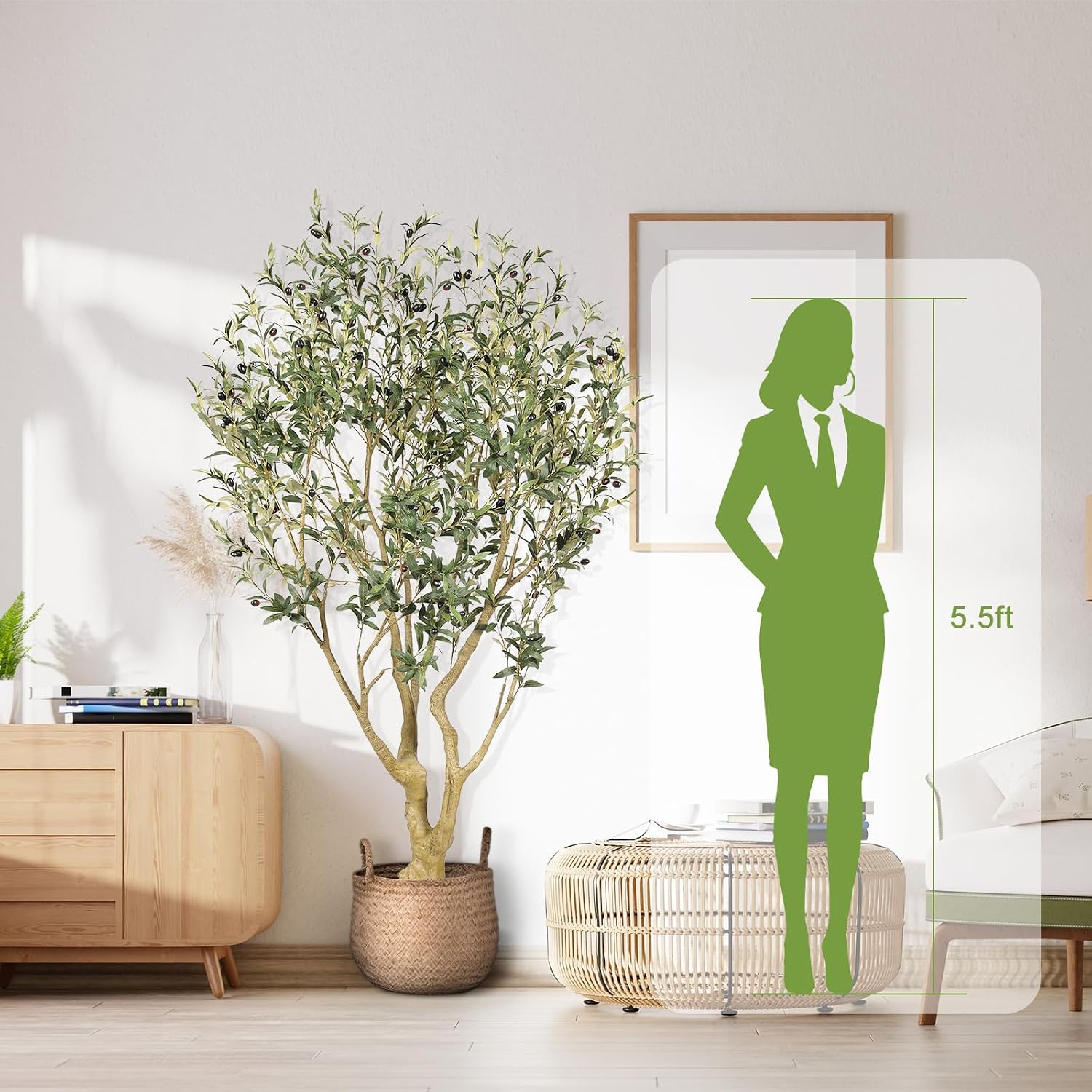 Thumbnail 3 de REAEAD Realead Faux Olive Tree 6ft