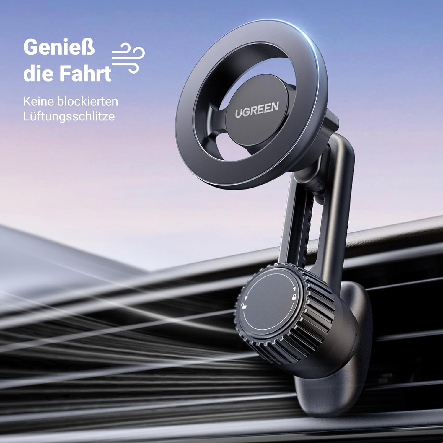 Thumbnail 6 de UGREEN MagSafe Autohalterung Auto Lüftung