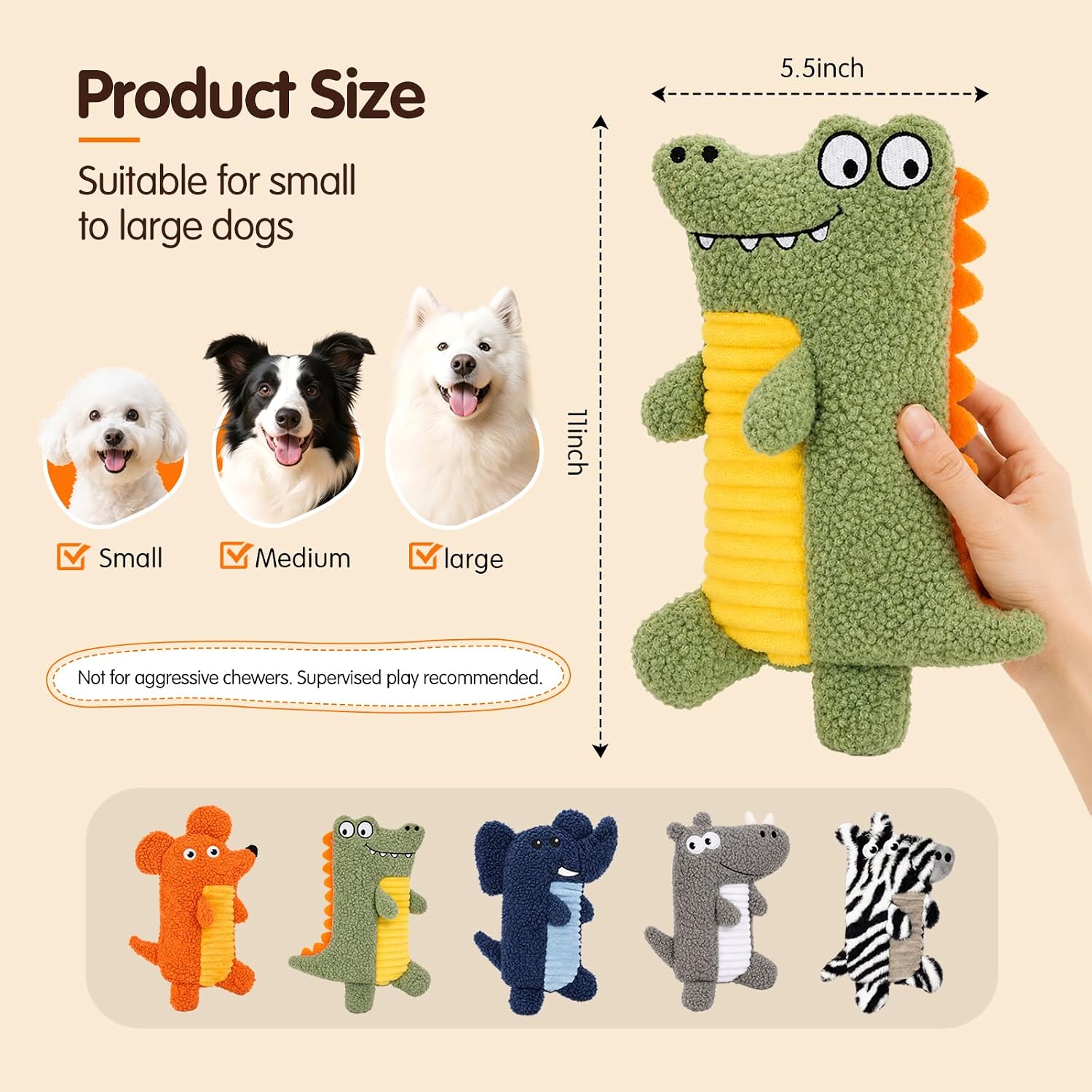 Detalle de LAONOPS Dog Toys 5-Pack