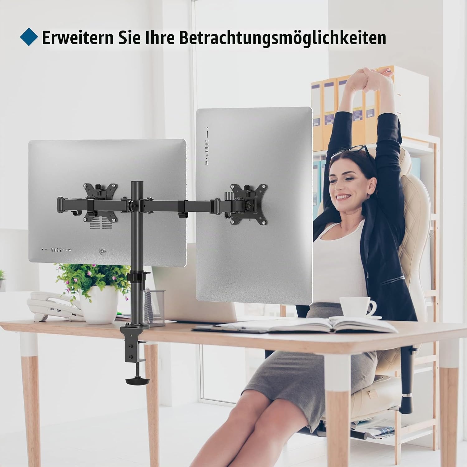 Detalle 2 de BONTEC Monitorhalterung für 10 kg 2er Set
