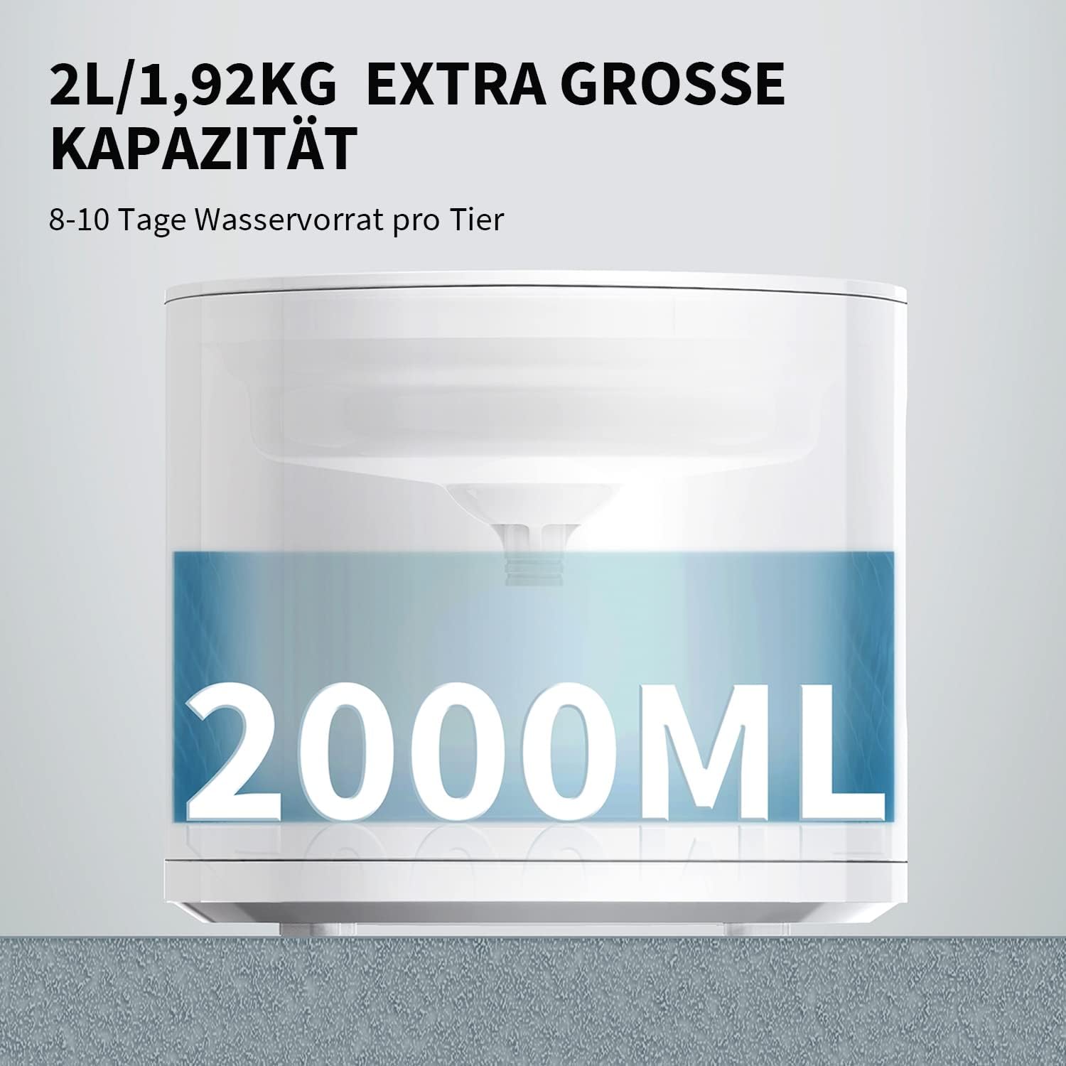 Detalle 2 de PETKIT EVERSWEET SOLO 2 Trinkbrunnen 2L 🐾
