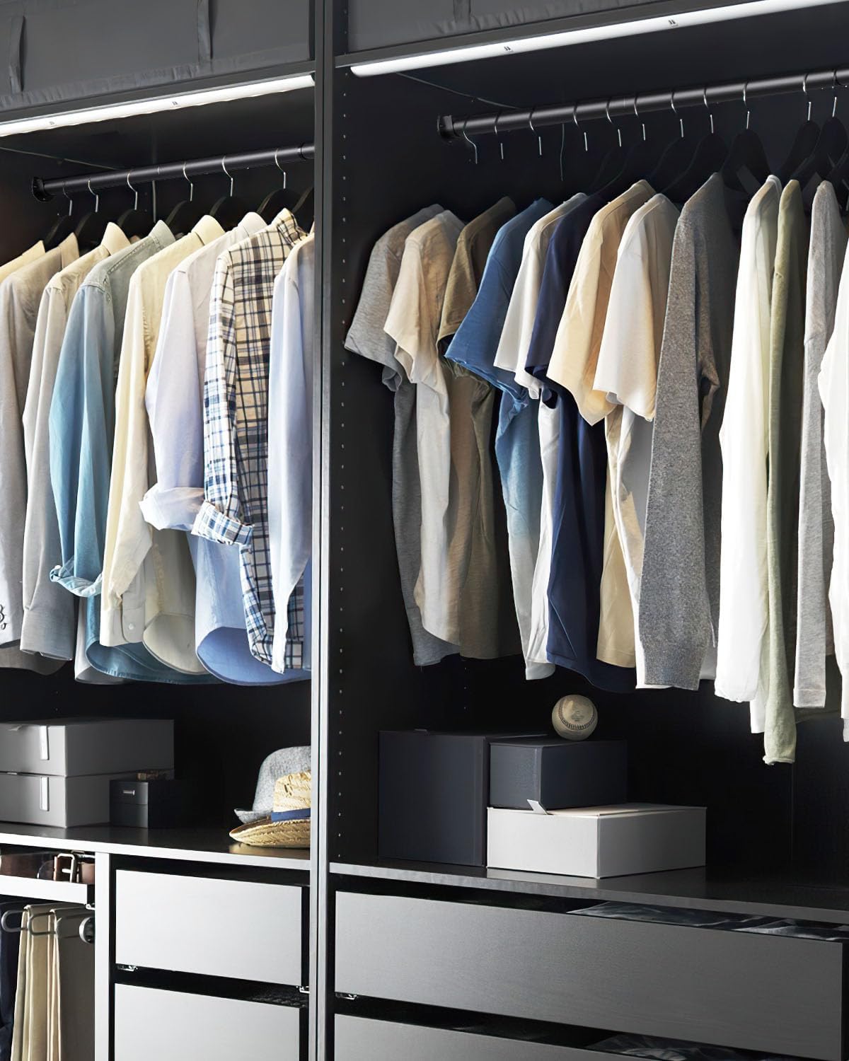 Detalle 2 de Supforce Wardrobe Rail 43–97 cm