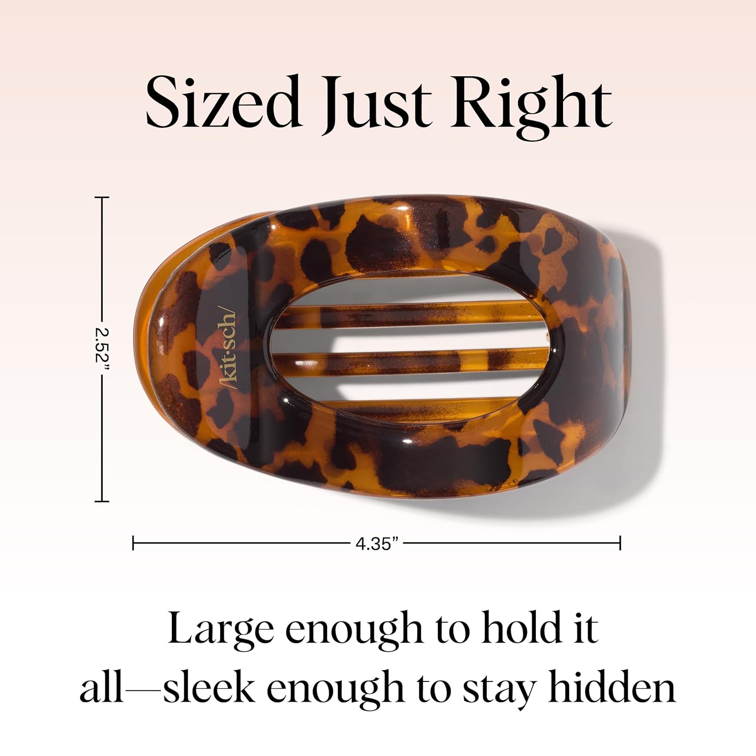 Thumbnail 4 de Kitsch Large Flat Claw Clips for Women 💇♀