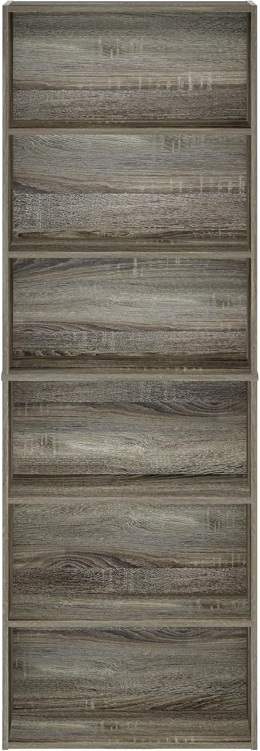 Detalle 2 de Libreria Furinno Jaya 6 ripiani in rovere