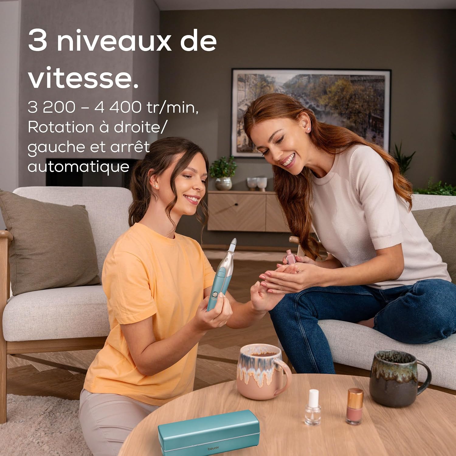 Detalle 2 de Beurer MP 84 lime à ongles électrique 4400 tr/min