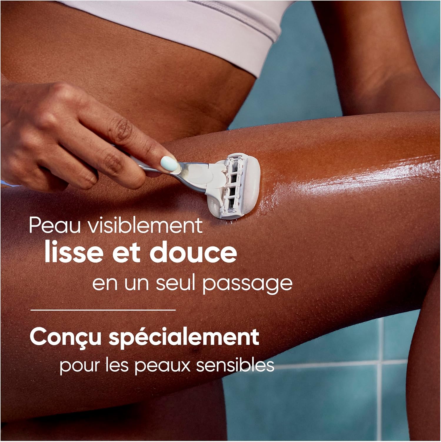 Thumbnail 1 de Gillette Venus Pro ComfortGlide – lot de 10 recharges (5 lames) pour peaux sèches et sensibles, avec protection de voyage