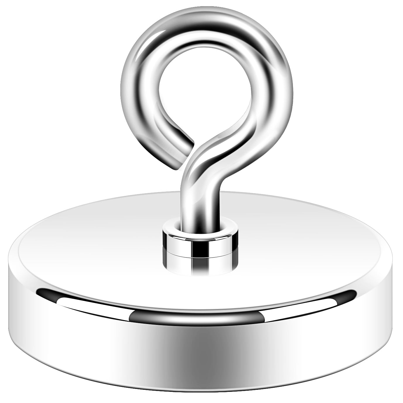 Neosmuk Fishing Magnet 300 lb+ — Robust CNC Machined Base with High-Powered Neodymium Magnet