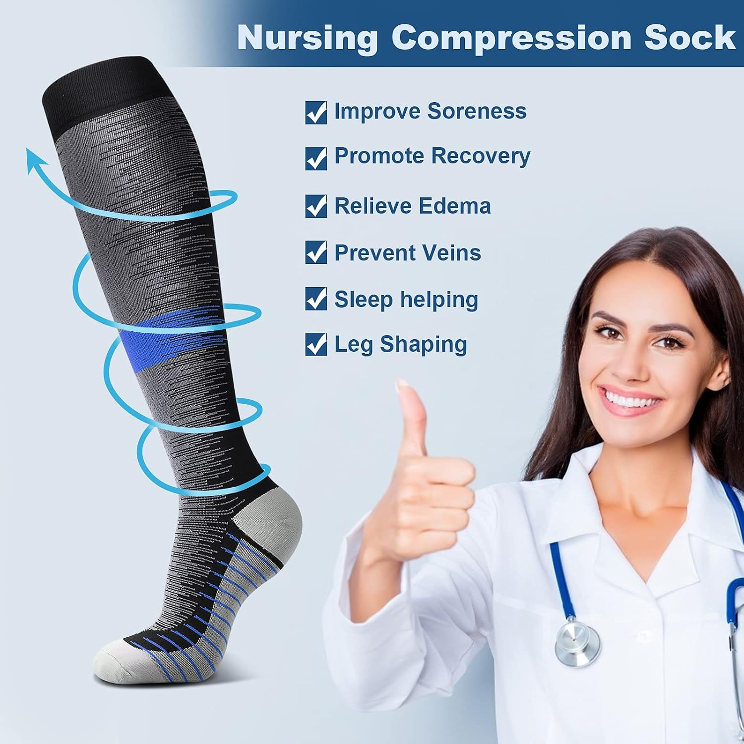 Thumbnail 5 de DRESHOW Compression Socks 7‑Day Pack