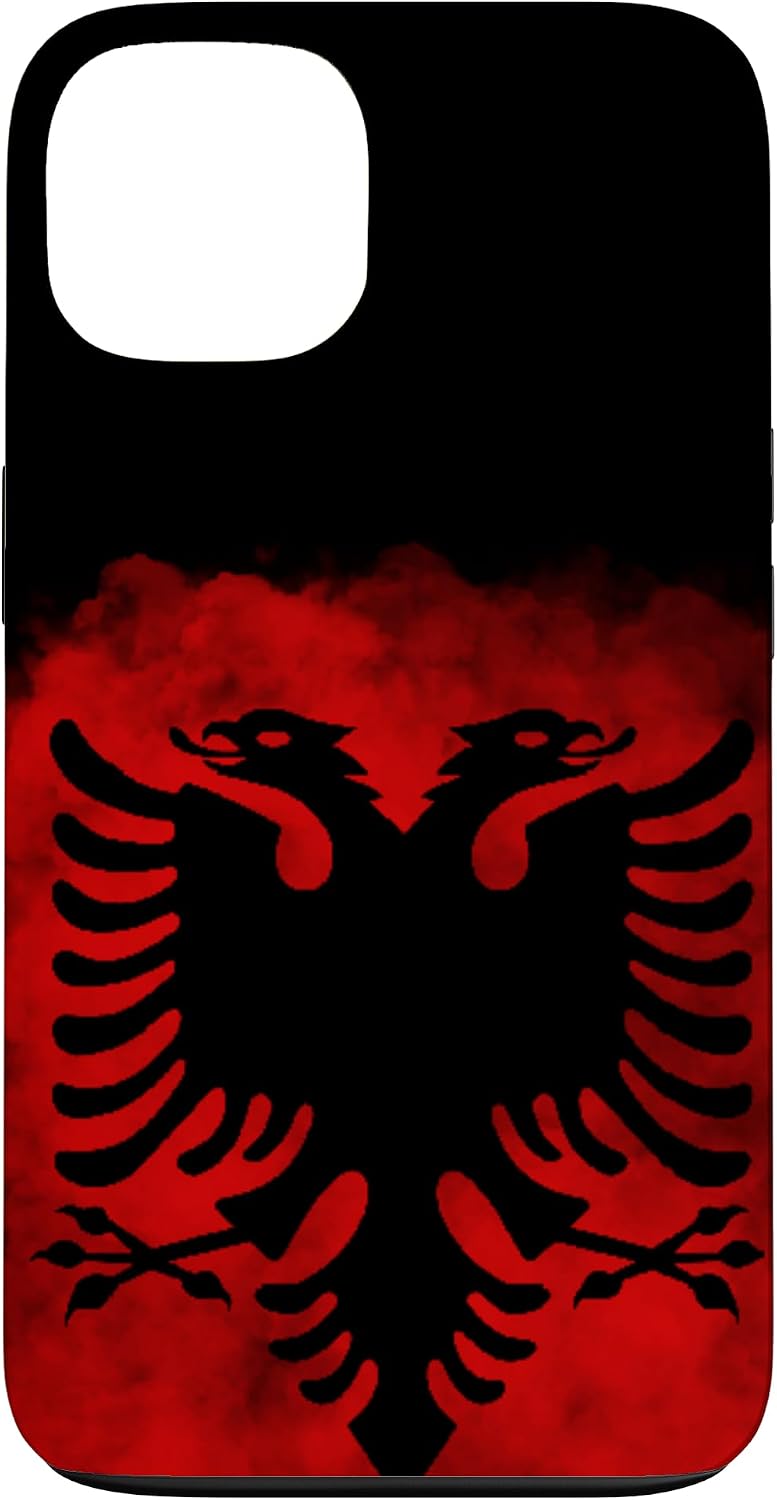 Thumbnail 5 de Shqiperia Custodia per iPhone 14 bandiera Albania