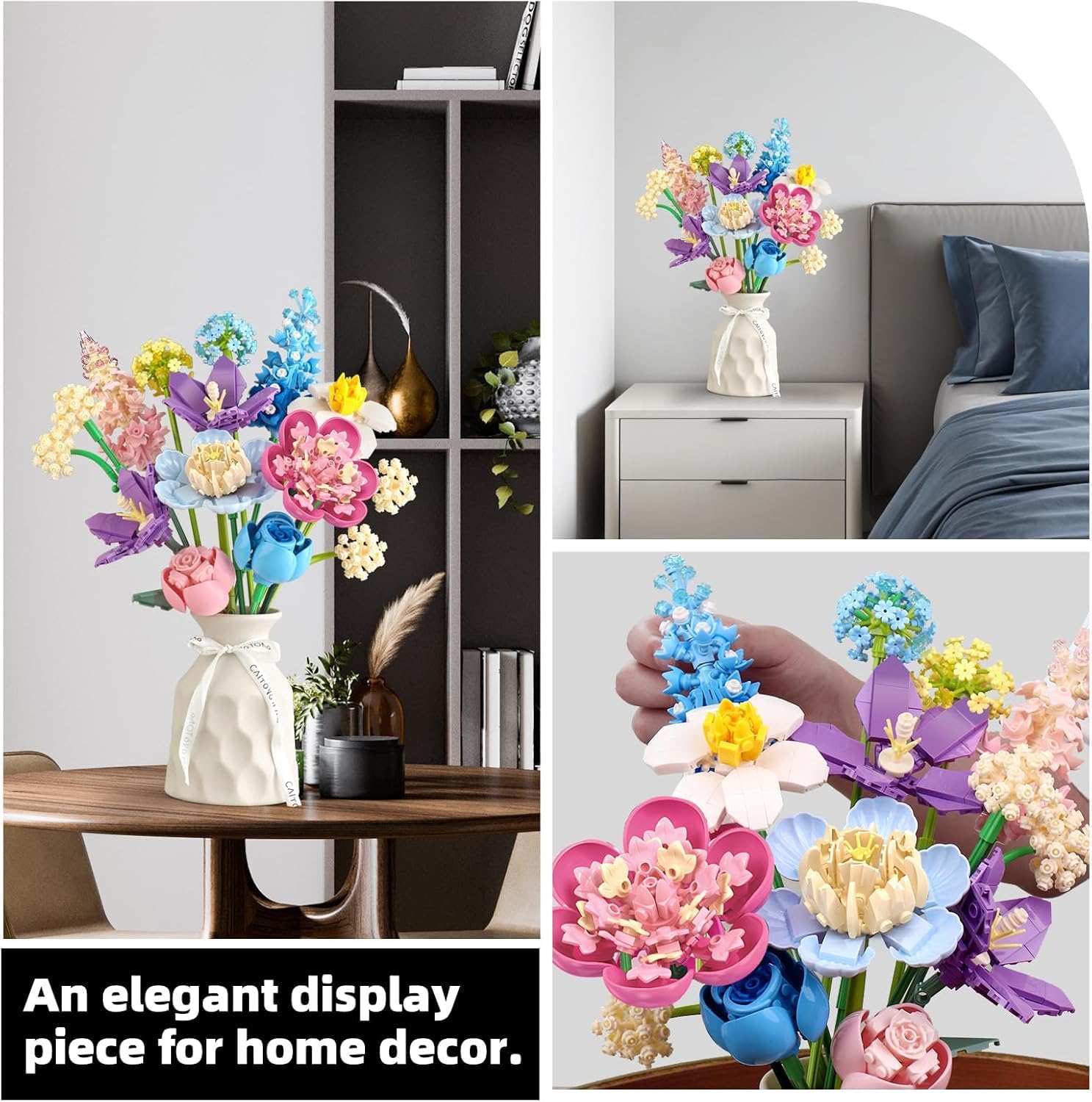 Thumbnail 2 de Bouquet Building Set 880 PCS Botanical Collection