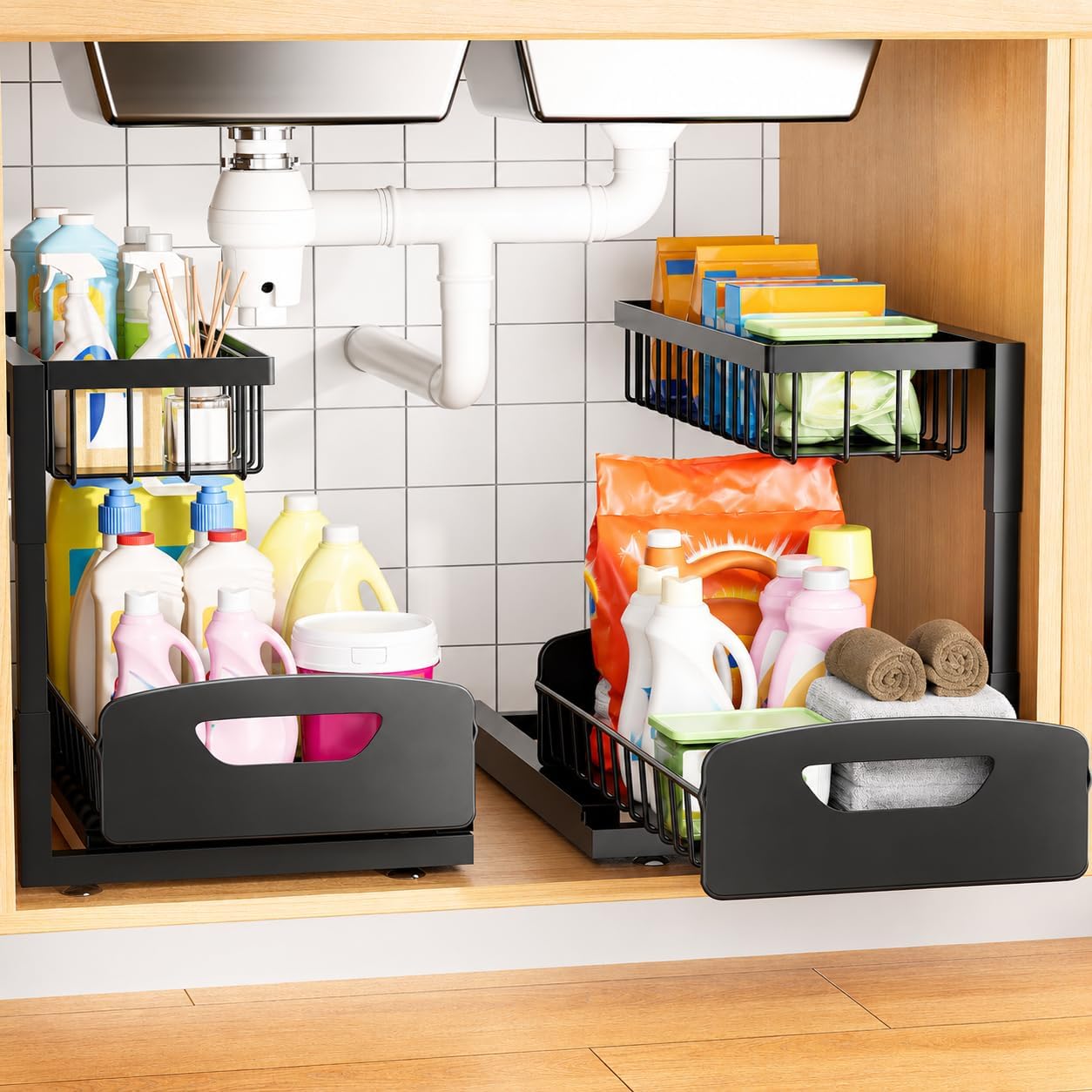 Detalle de AIDIAM Under-Sink Organizer, Metal
