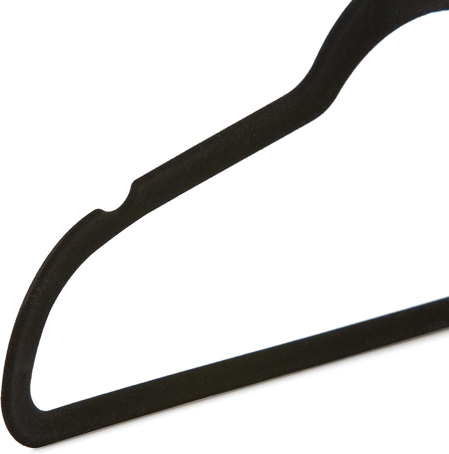Detalle 2 de Amazon Basics Lot de 30 cintres en Velours pour Costumes, Noir