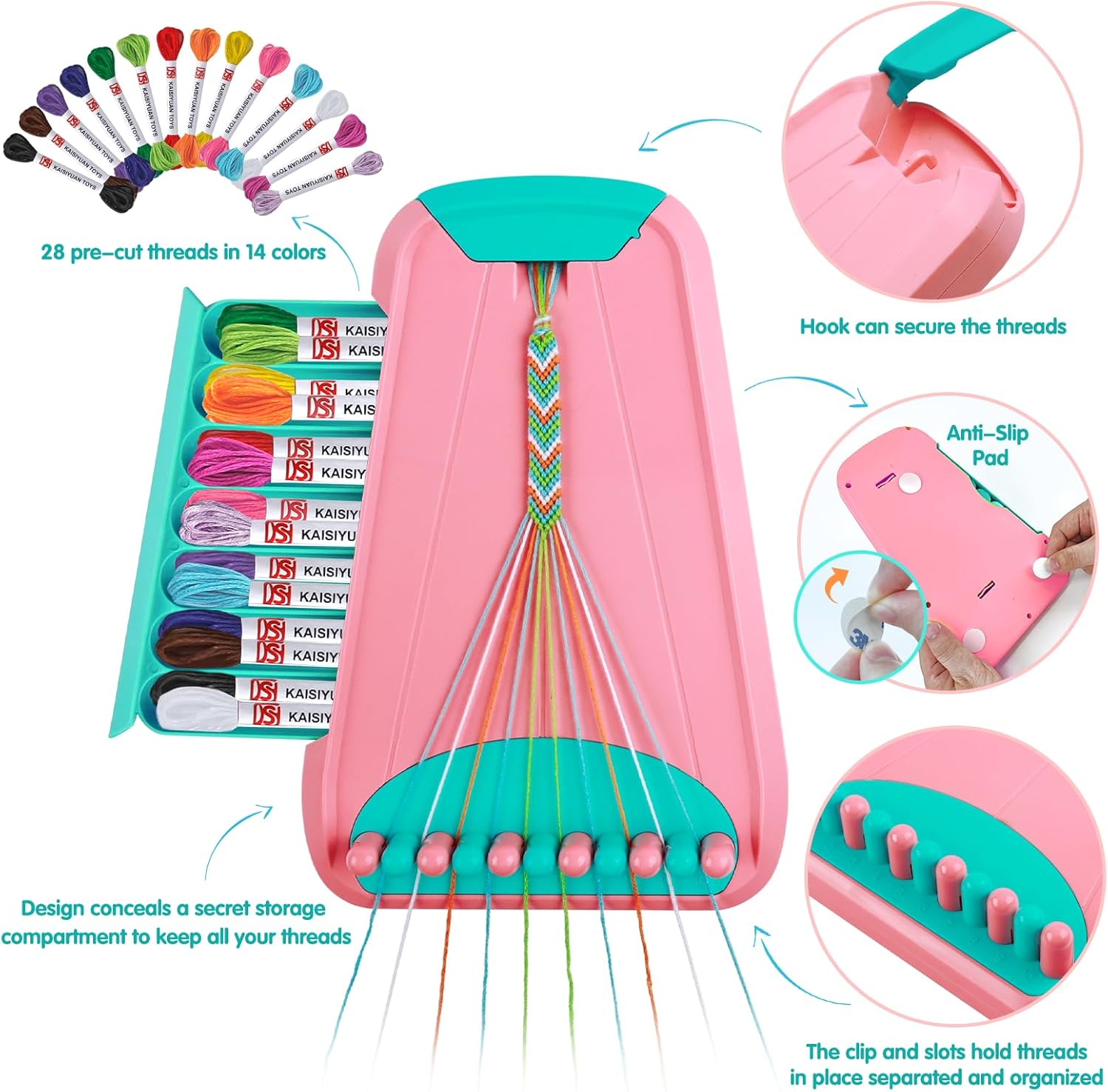 Thumbnail 1 de Kit de pulseras TingingYuli para niños 6-12 años