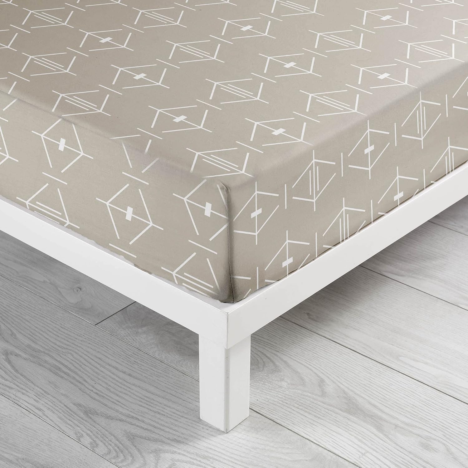 Thumbnail 4 de Drap Housse Aristide Anthracite 140 x 190 cm — douceur naturelle et confort durable