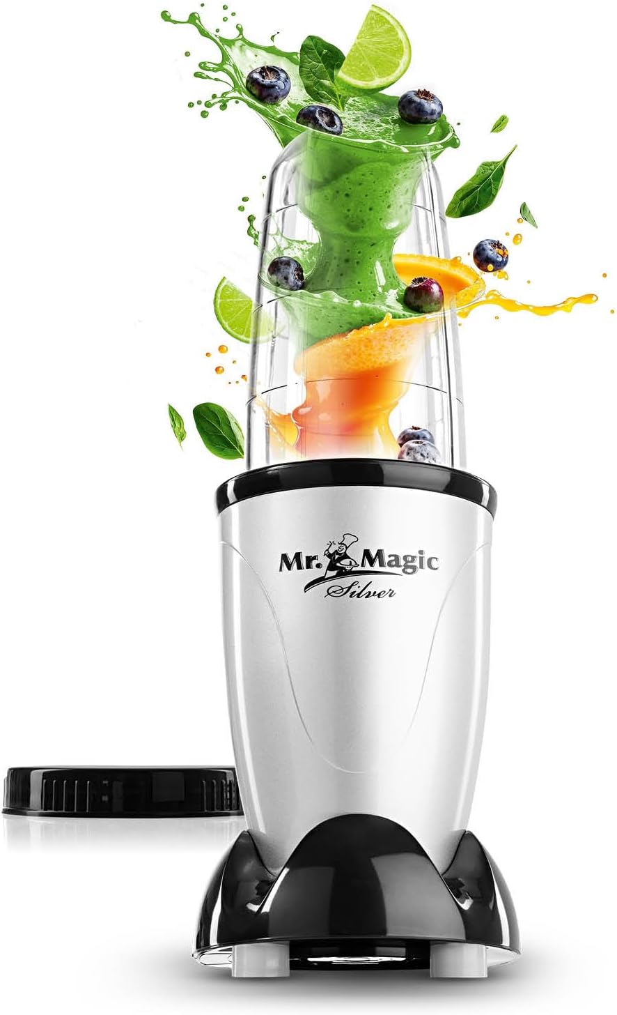 Detalle de GOURMETmaxx Mr. Magic Mixer – blender z kubkiem 500 ml, 400 W, 8 funkcji