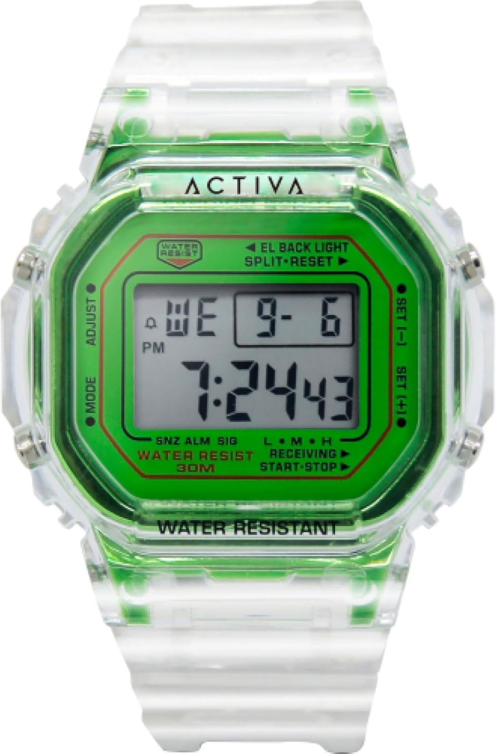 Thumbnail 4 de Invicta Activa Digitale ACW424-009 da uomo in plastica con movimento al quarzo