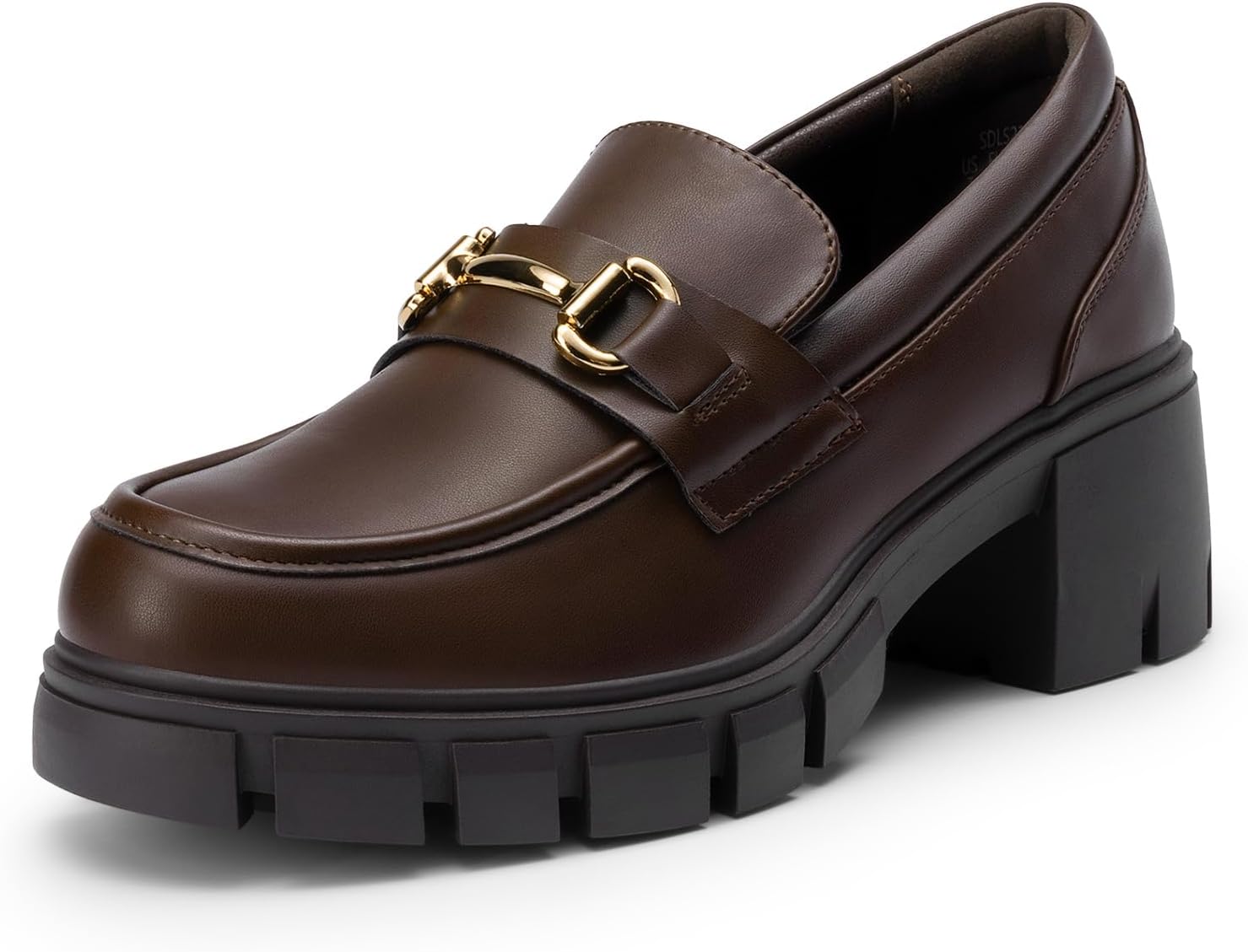 Detalle de DREAM PAIRS Platform Chunky Loafers — Slip-On Shoes