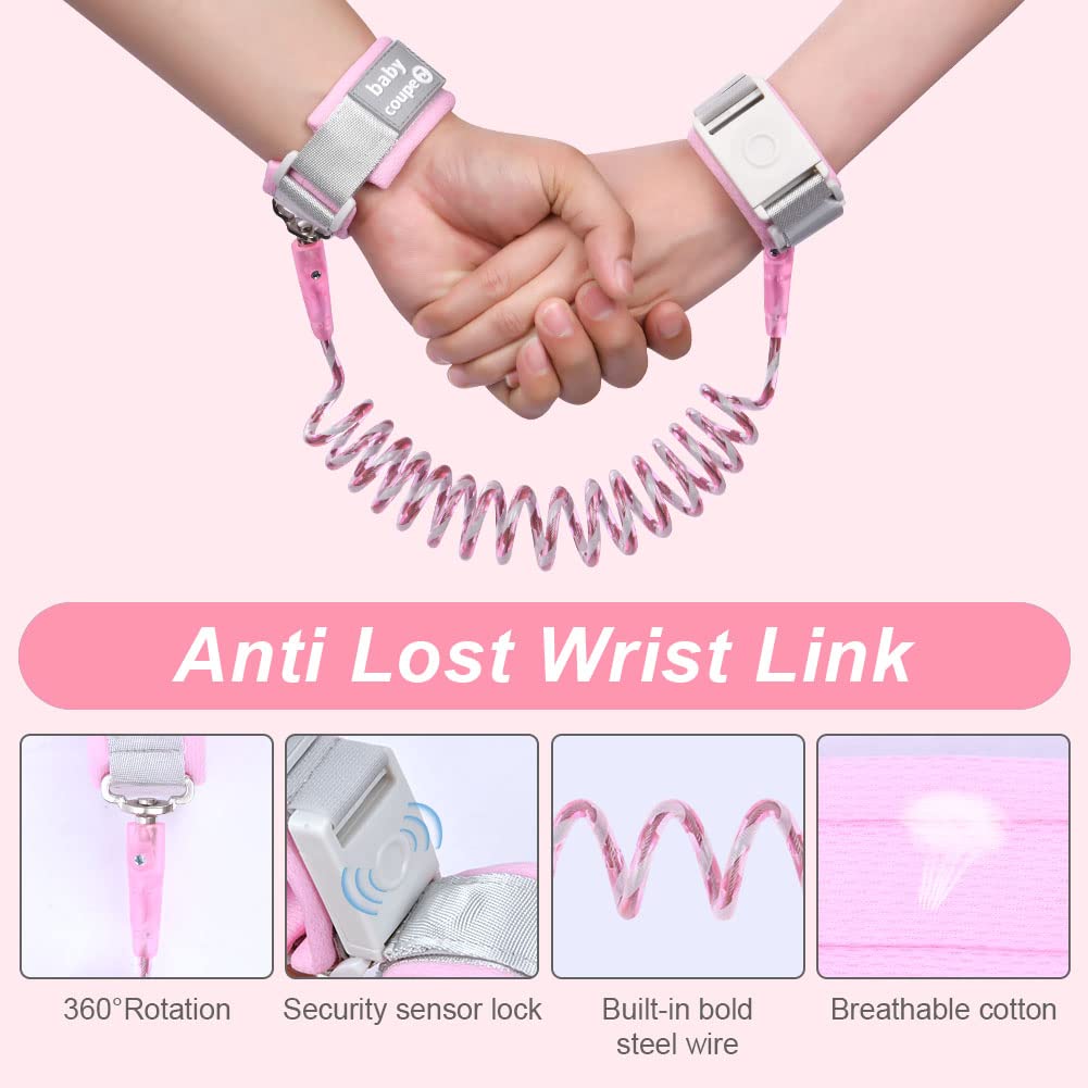 Thumbnail 2 de AOMIG Baby Anti-Verloren Gürtel – 360° Drehbar, Induktionsschloss und elastisches Drahtseil für Babys und Kleinkinder