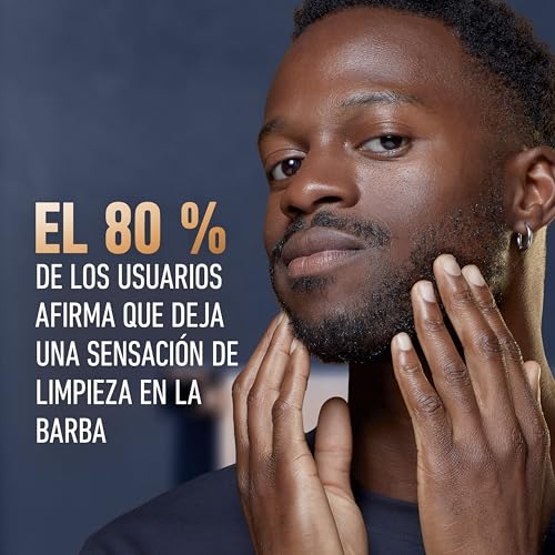 Detalle de King C. Gillette Gel 3 en 1 para Barba, Rostro y Pelo – 350 ml