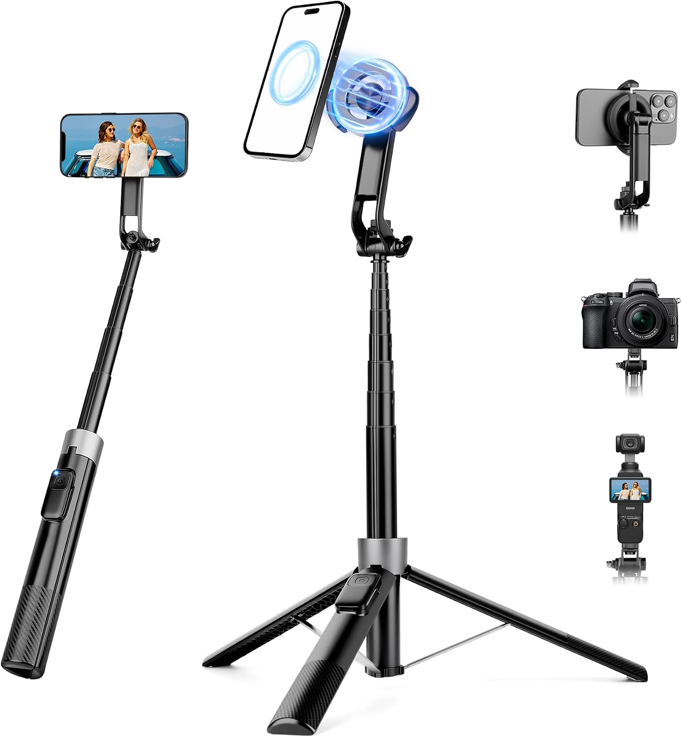 Detalle de Victiv Magnetic Phone Tripod, 70-inch