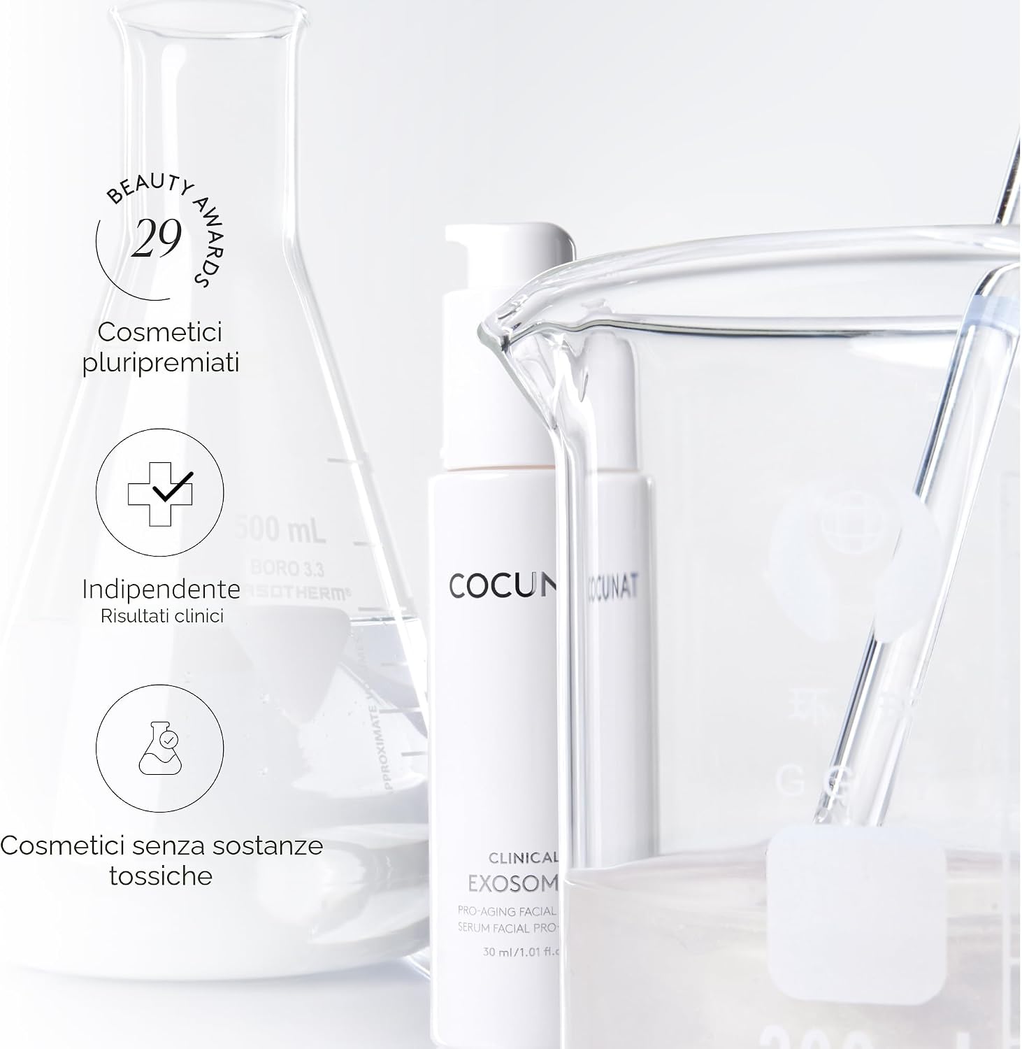 Thumbnail 6 de COCUNAT Clinical Exosomes siero viso anti rughe da 30 ml