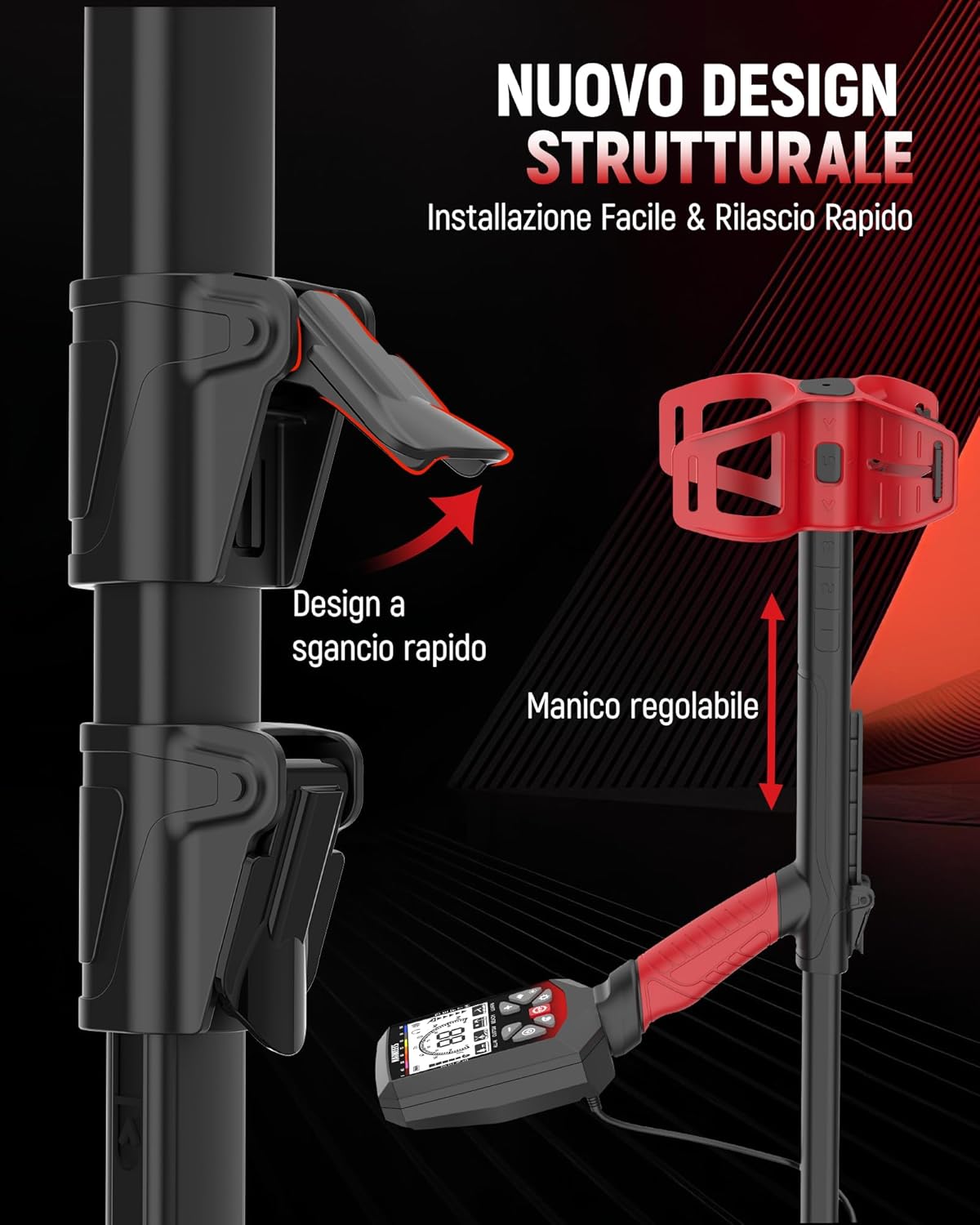 Detalle 2 de KAIWEETS Metal detector Professionale 28 cm