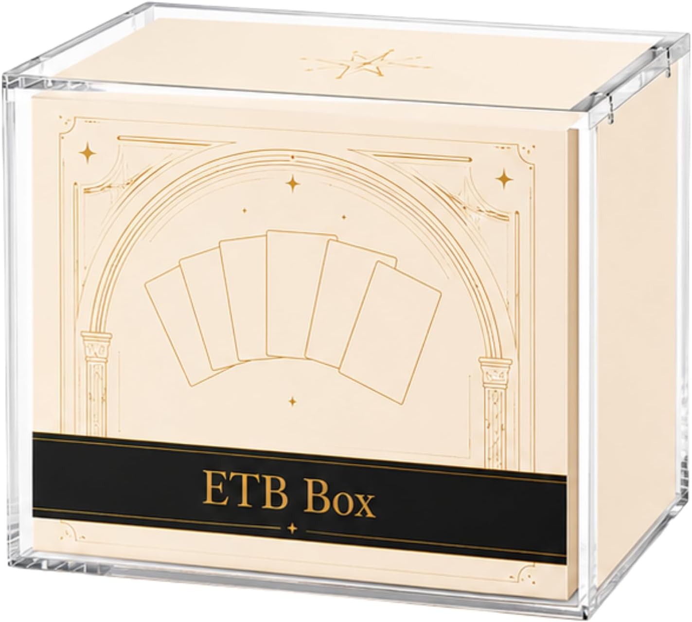 Detalle de MYLARREN Elite Trainer Box protector, 8 mm acrylic