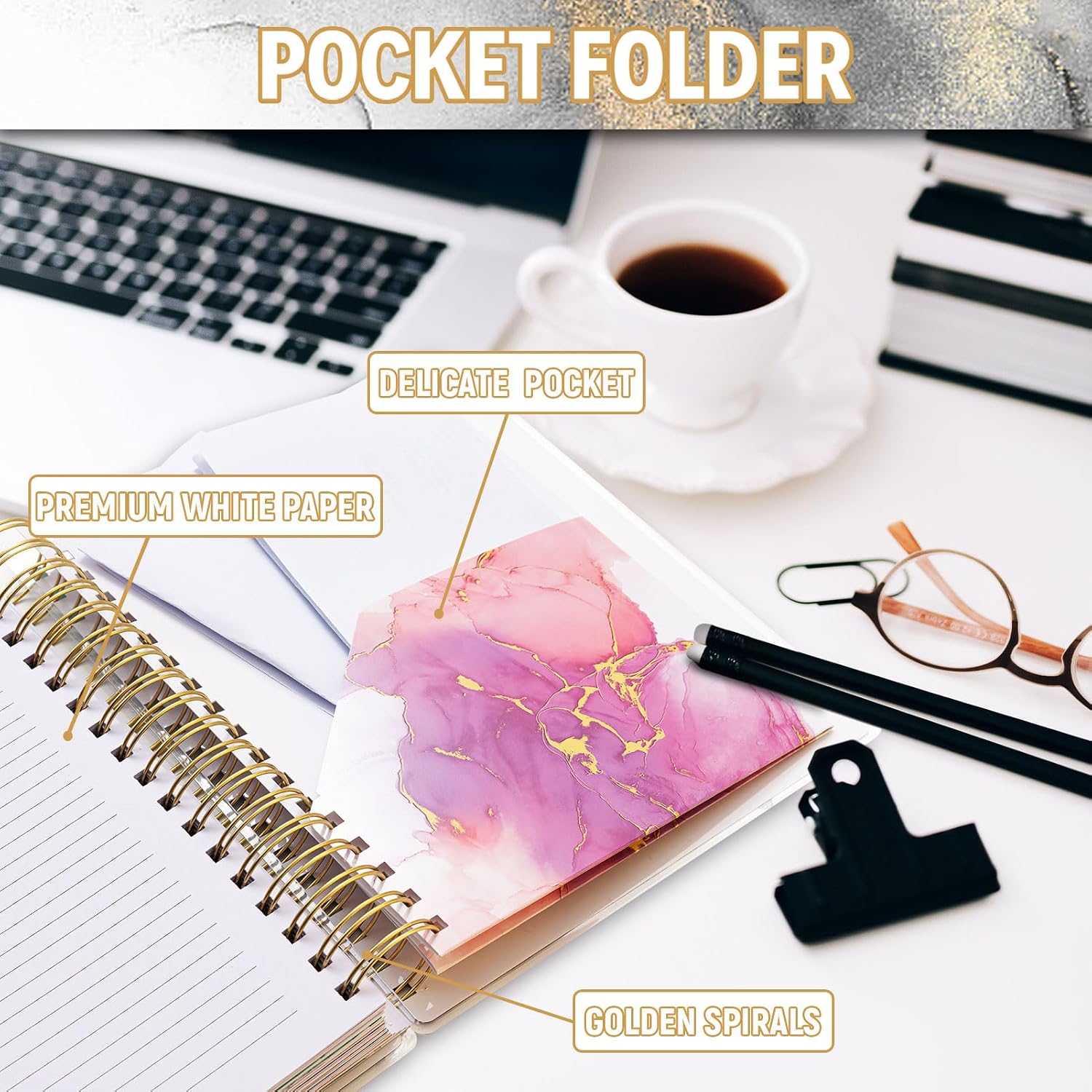 Thumbnail 6 de montcool MCOPAPBK2407 18-Month Academic Planner with Weekly and Monthly Views