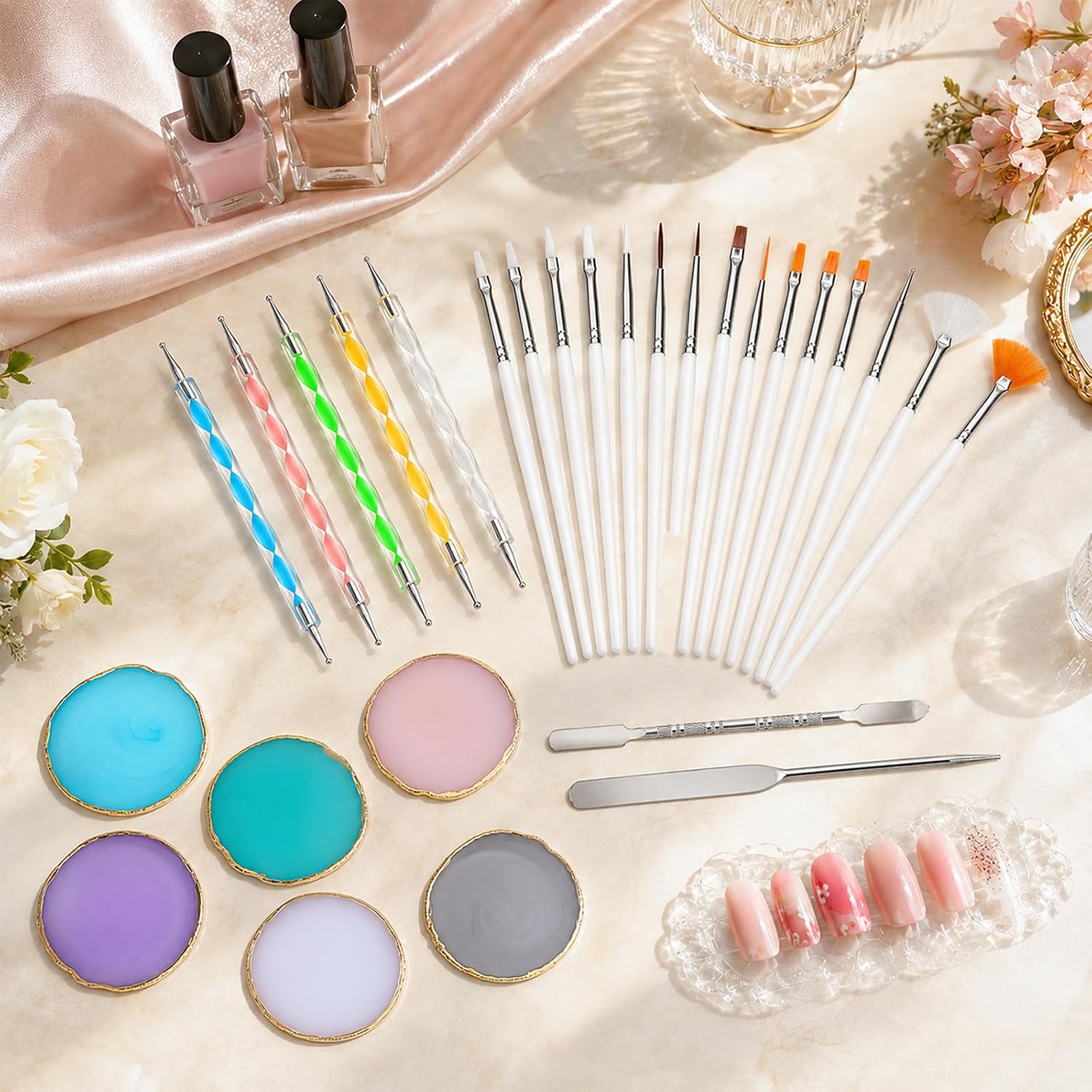 Thumbnail 5 de Lainballow resin nail art palette