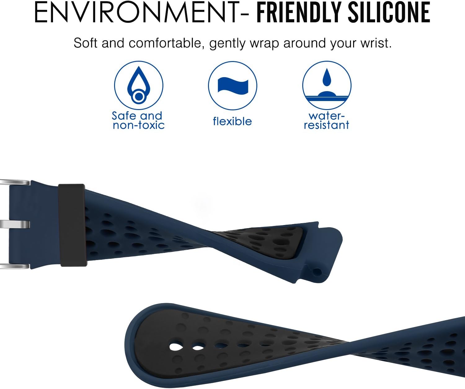 Thumbnail 1 de MoKo Watch Strap for Garmin Forerunner & Approach S20 – Soft Silicone Replacement