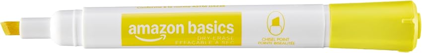 Detalle de Amazon Basics Low-Odor Dry Erase, punta fina 36 unidades 🖊