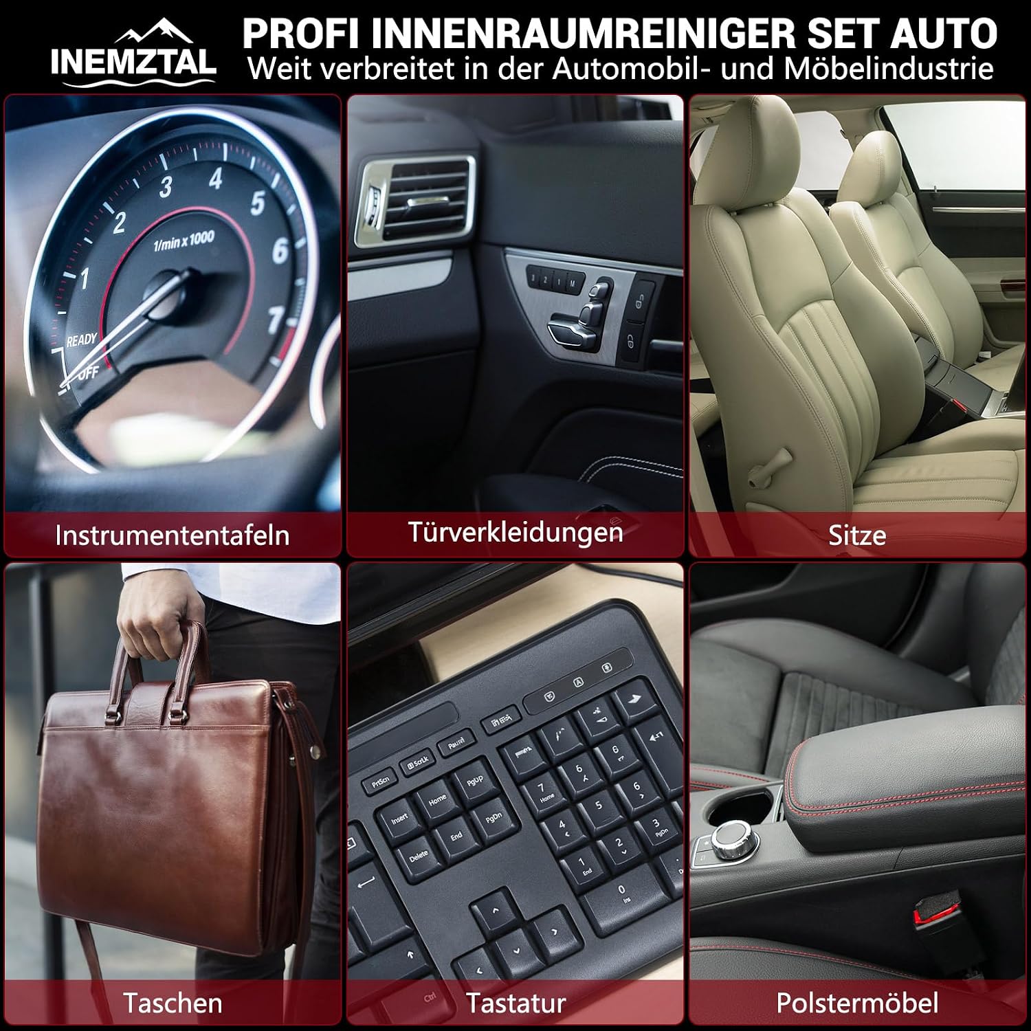 Detalle 2 de Innenraumreiniger Set 500 ml für Auto