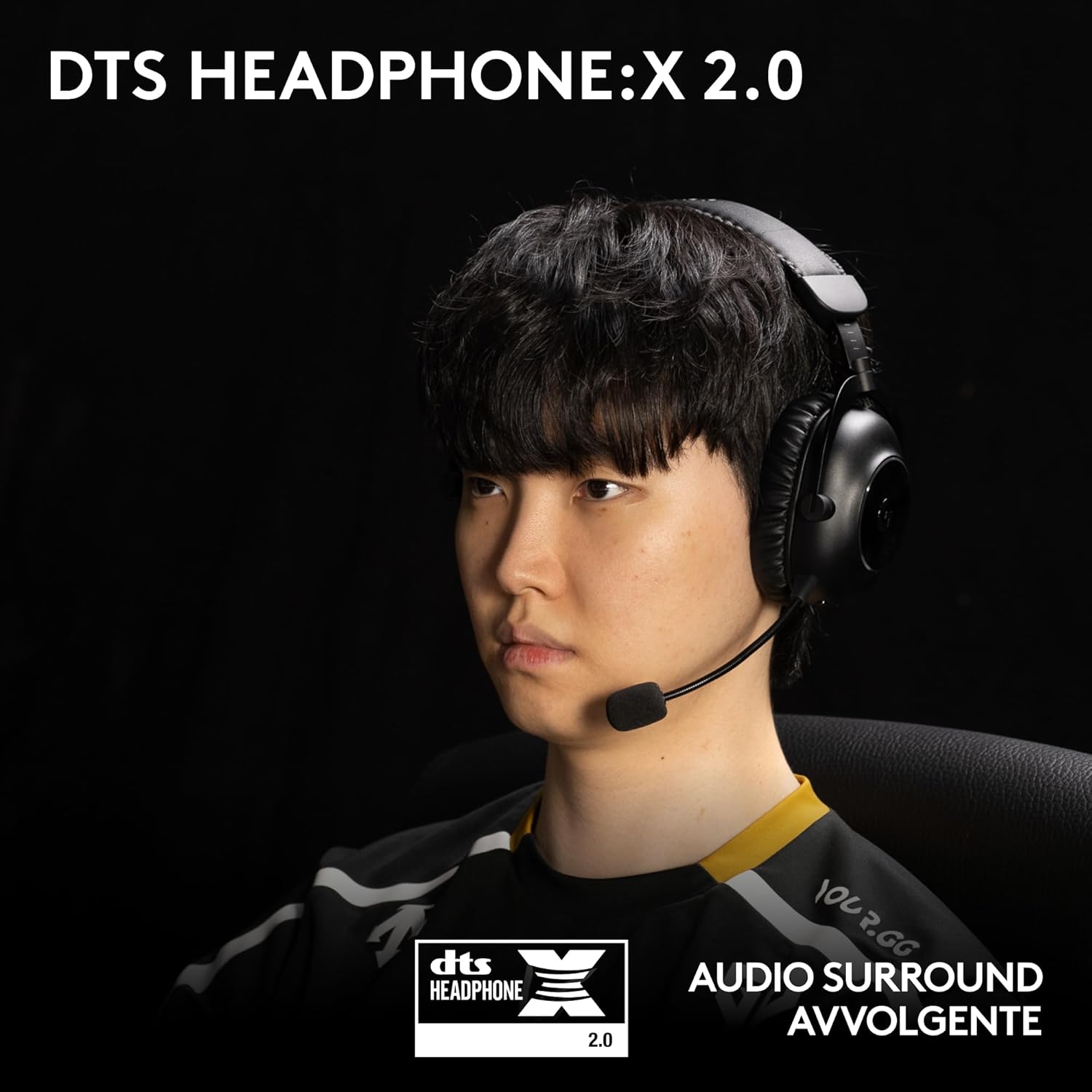 Thumbnail 5 de Logitech PRO X2 cuffie gaming 50 ore