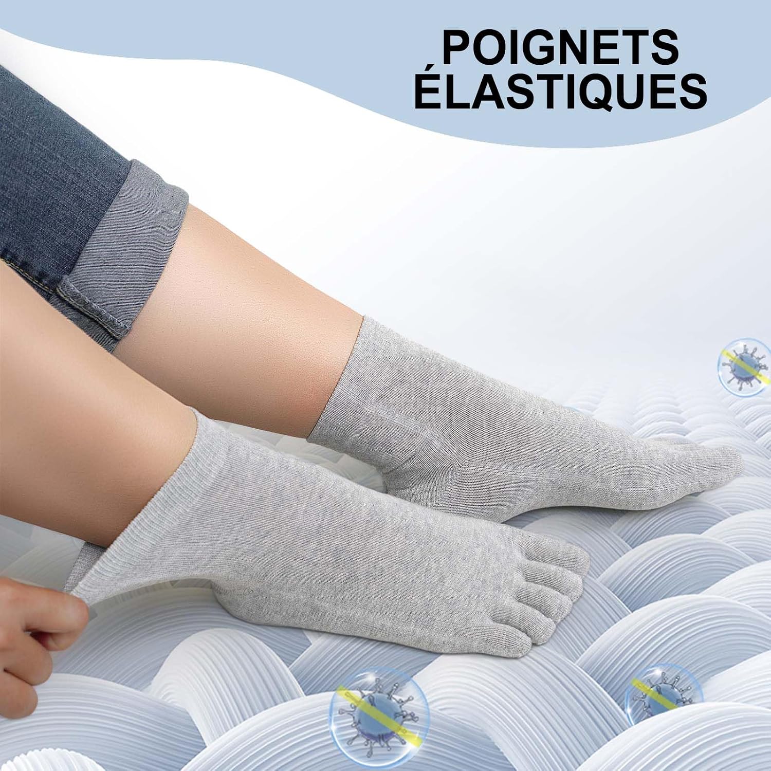 Thumbnail 5 de ZAKASA Chaussettes 5 doigts Femme 35-42