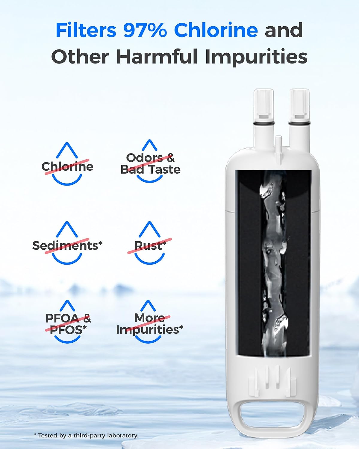 Thumbnail 4 de Waterdrop Refrigerator Water Filter, 3-Pack