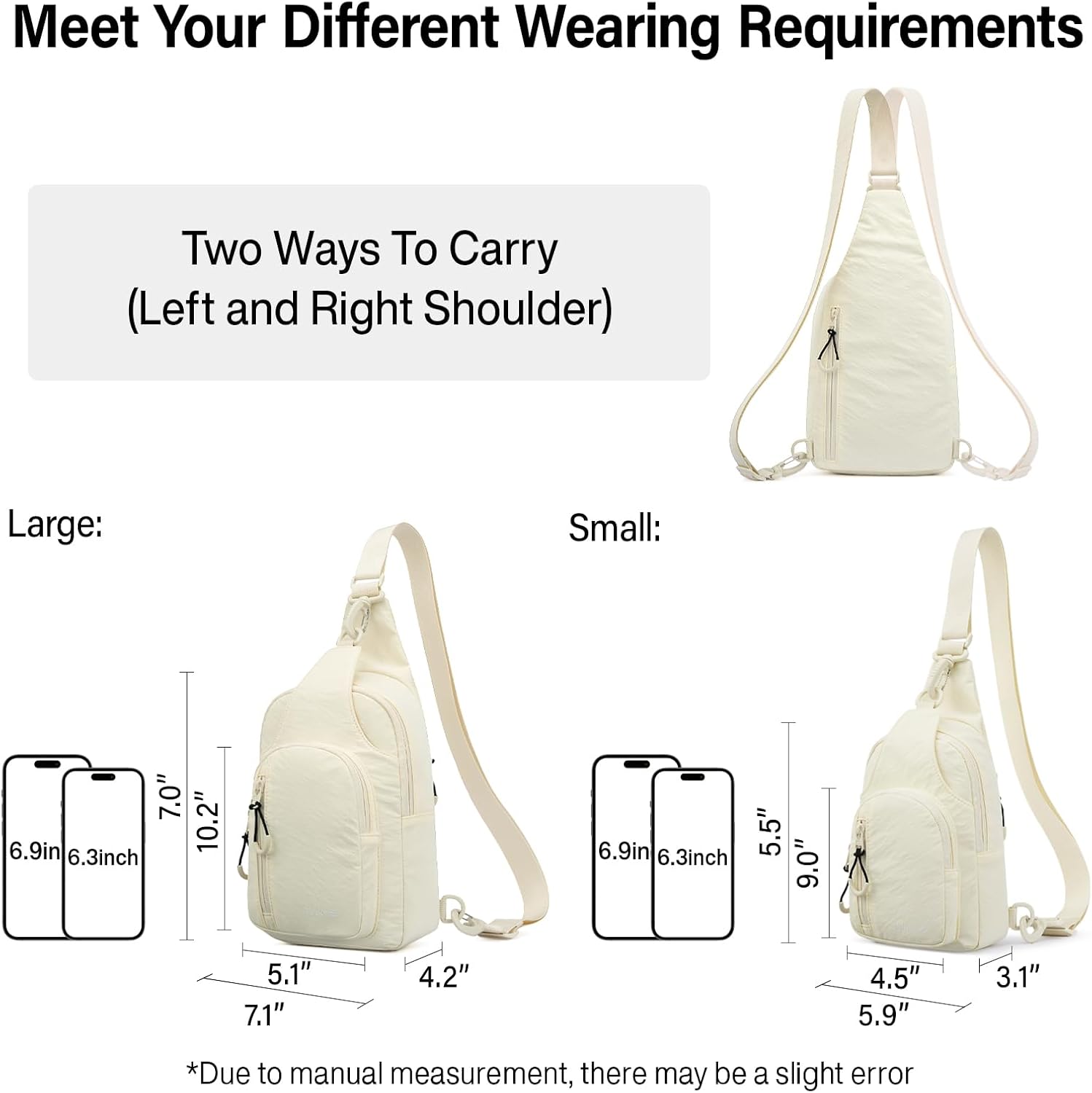 Thumbnail 2 de Hanke Cross Body Bag 15 x 7.8 x 23cm