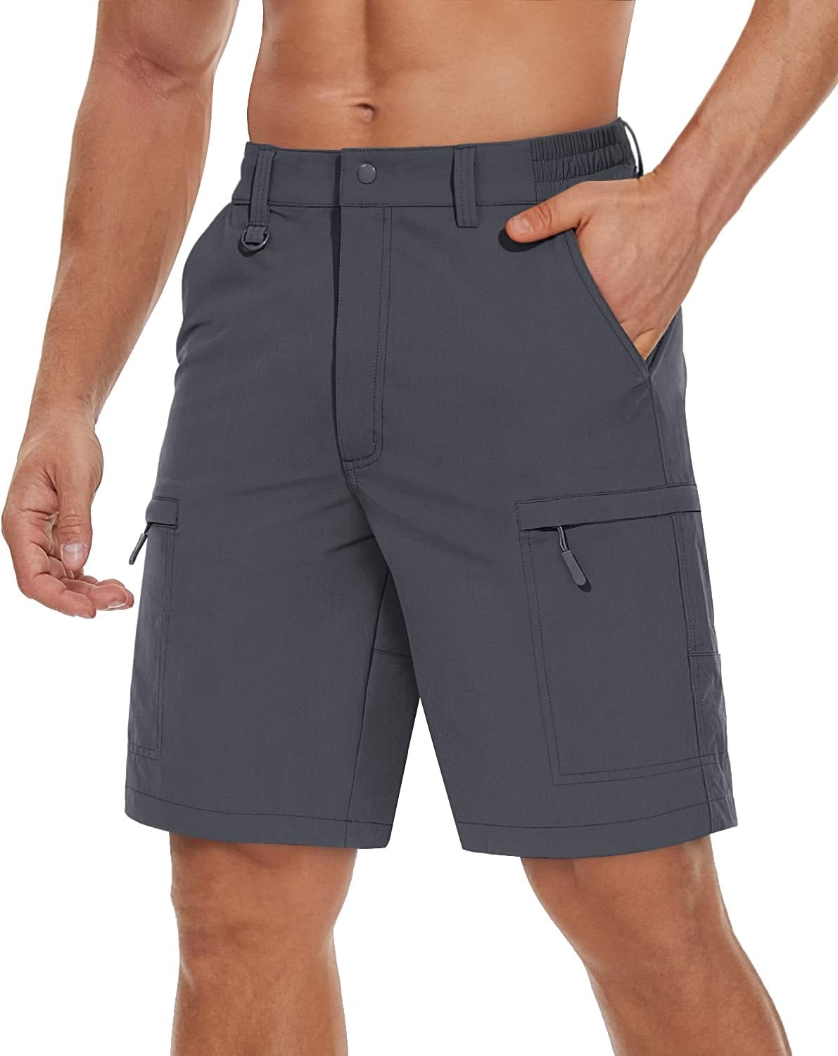 Detalle de TACVASEN cargo work shorts with 5 pockets
