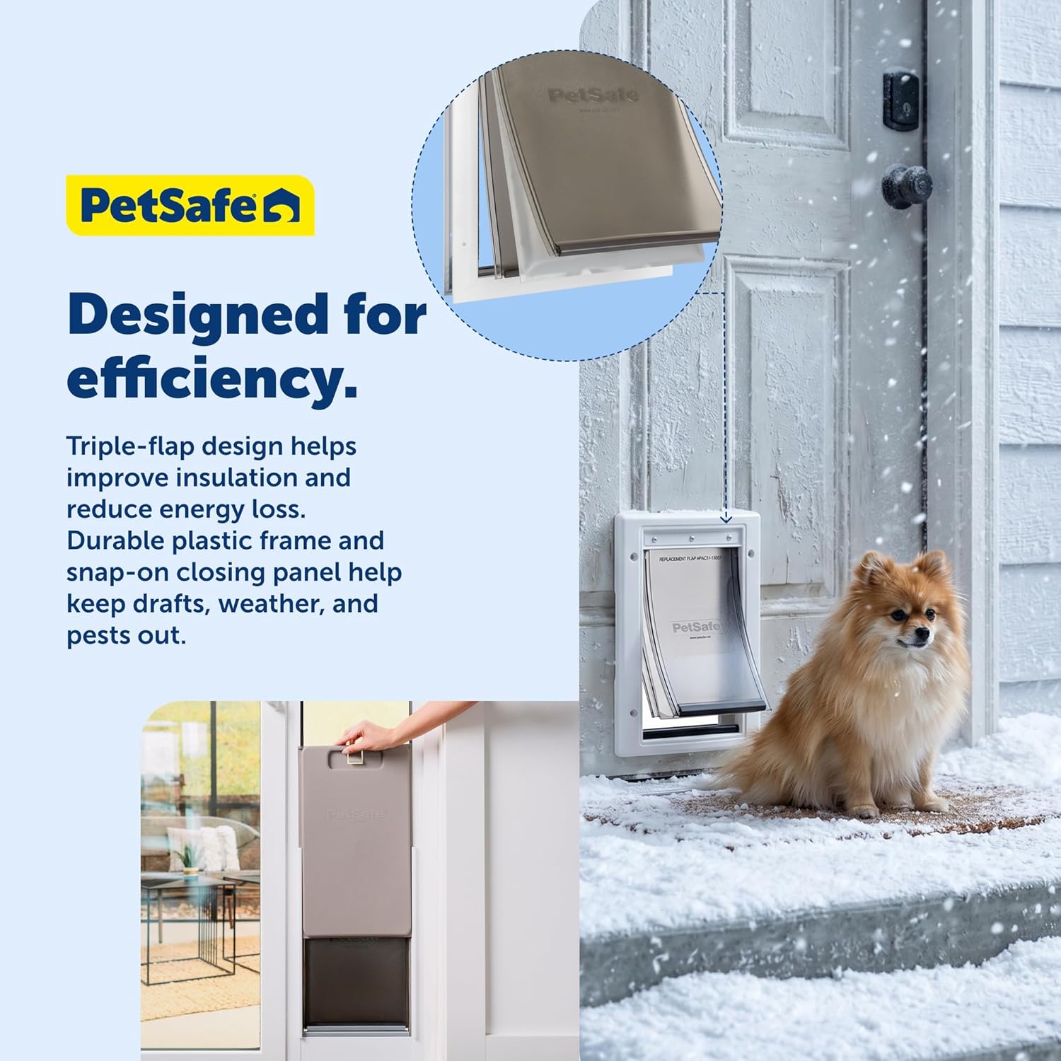 Detalle de PetSafe Plastic Pet Door, Small
