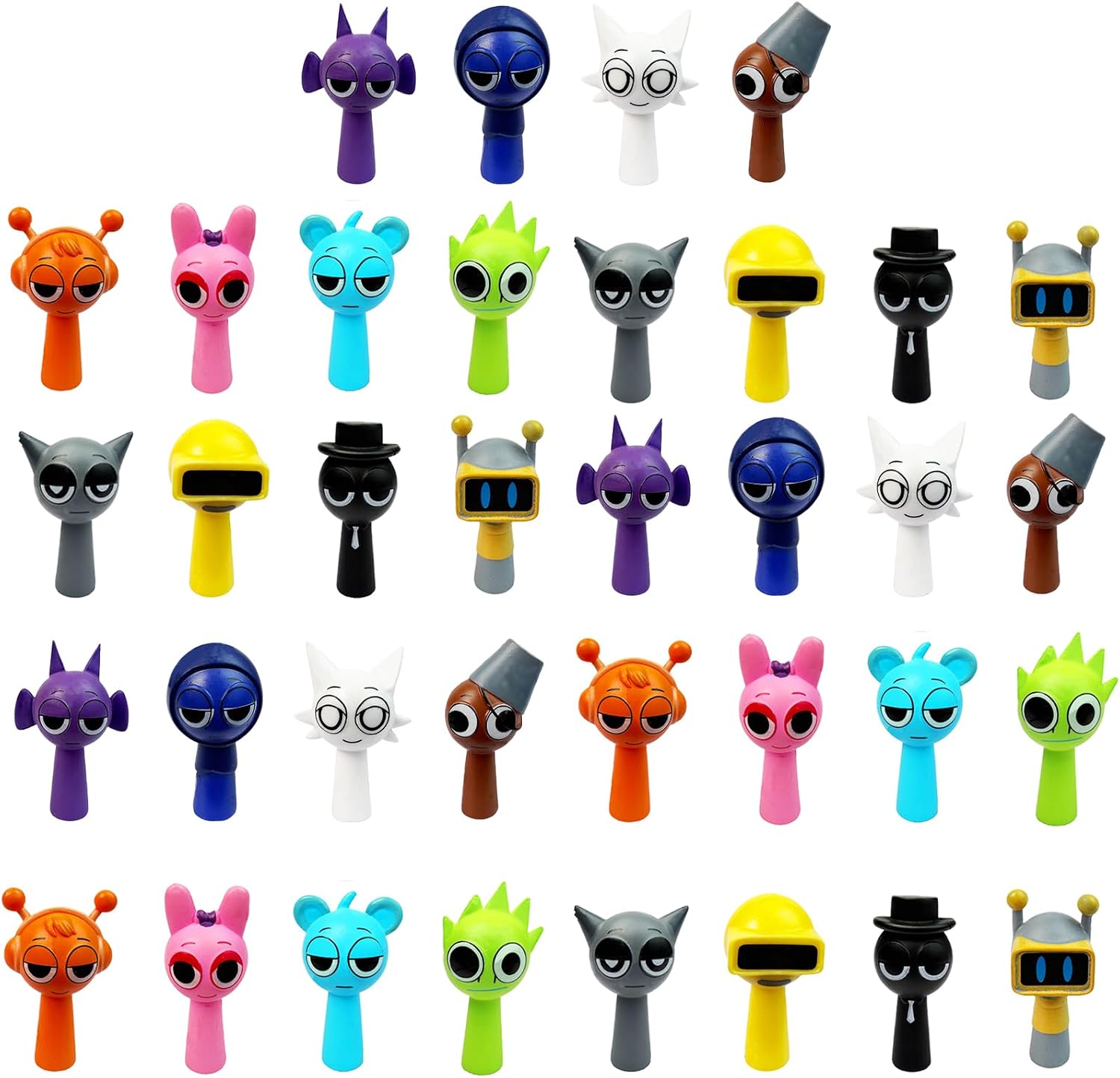 Detalle de DONGYING Action Figures Mystery Box: 36 Multicolor Office Decor Collectibles