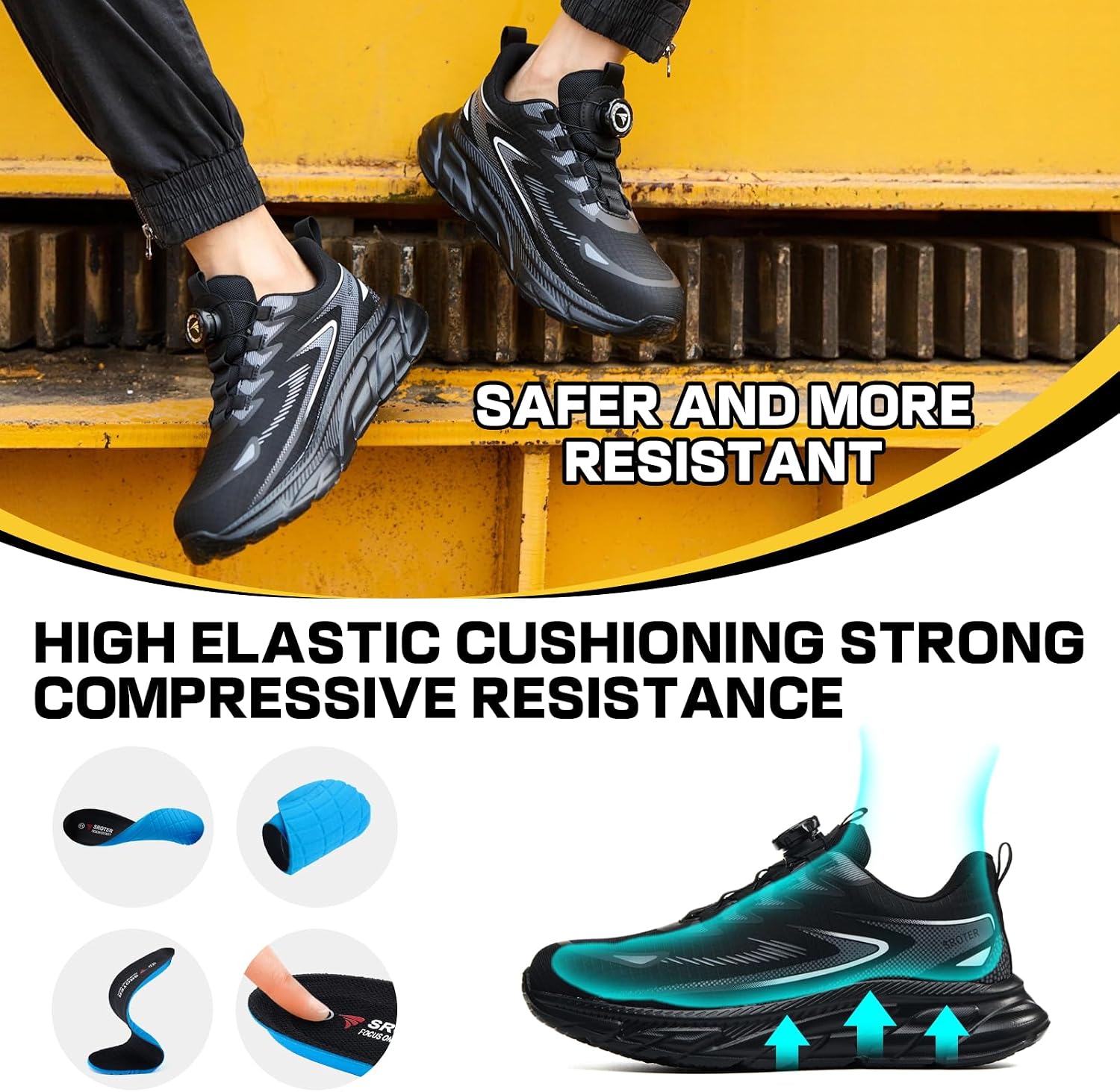 Thumbnail 6 de QCCQ Scarpe antinfortunistiche con punta acciaio