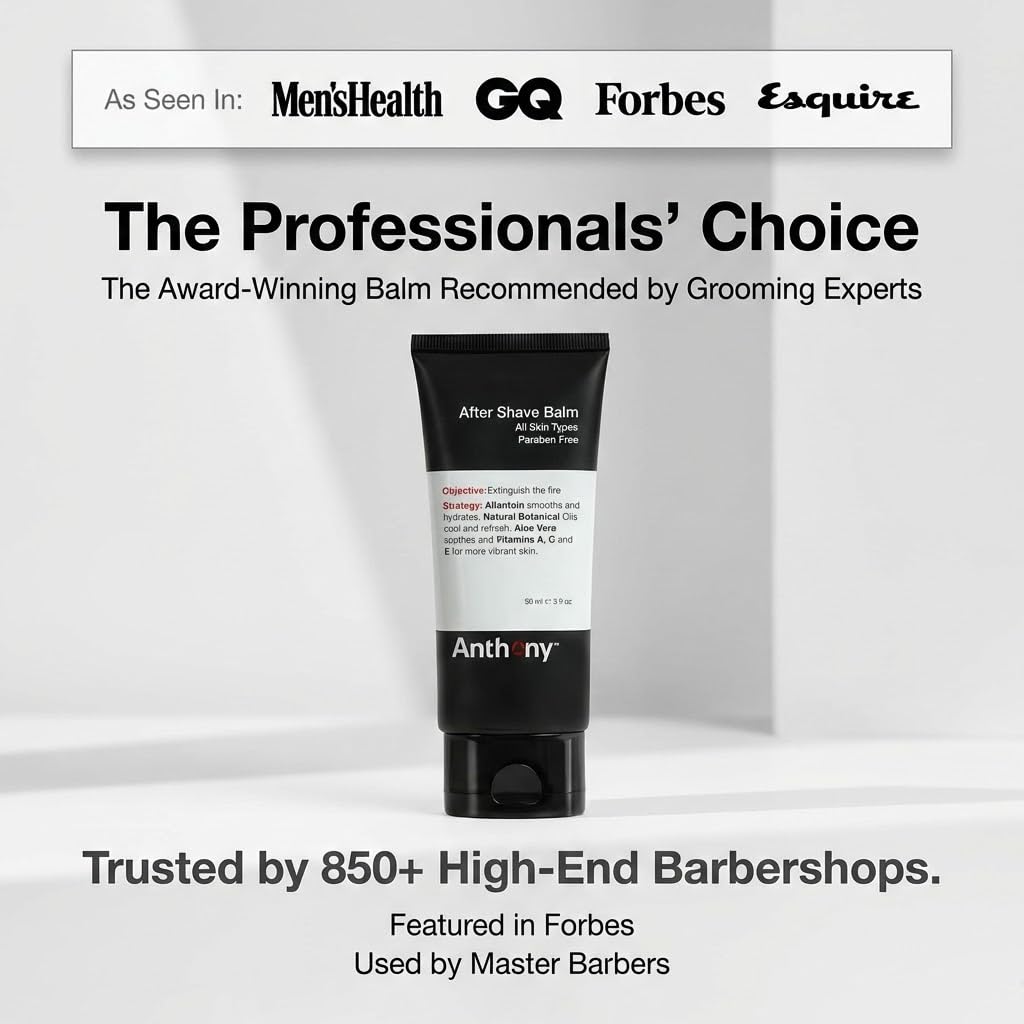 Thumbnail 4 de Anthony After Shave Balm for Men Cooling & Hydrating Lotion (Aloe, Vitamins A/C/E) — 3 fl oz