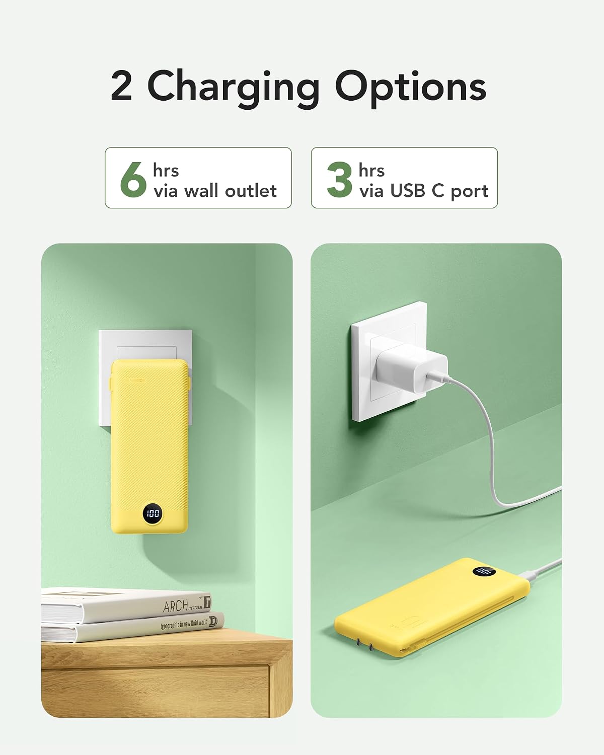 Detalle 2 de VRURC Power Bank 10000mAh