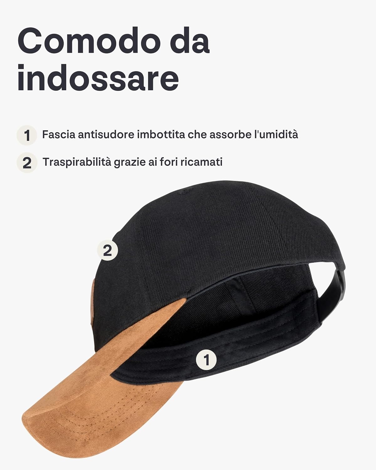 Detalle de Johnny Urban Dean snapback regolabile, berretto da baseball unisex con 6 pannelli