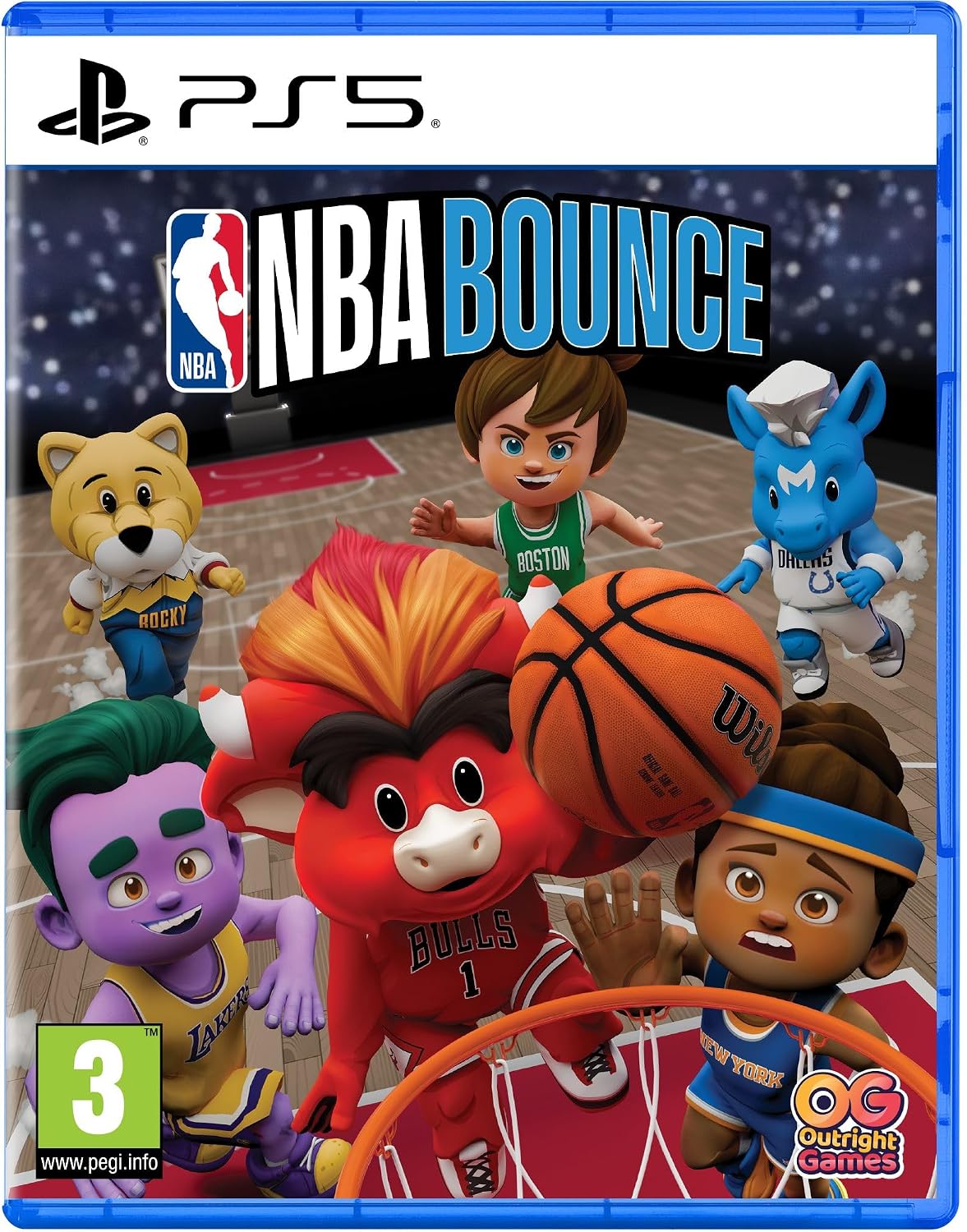 Detalle de NBA Bounce PS5 — basketball game