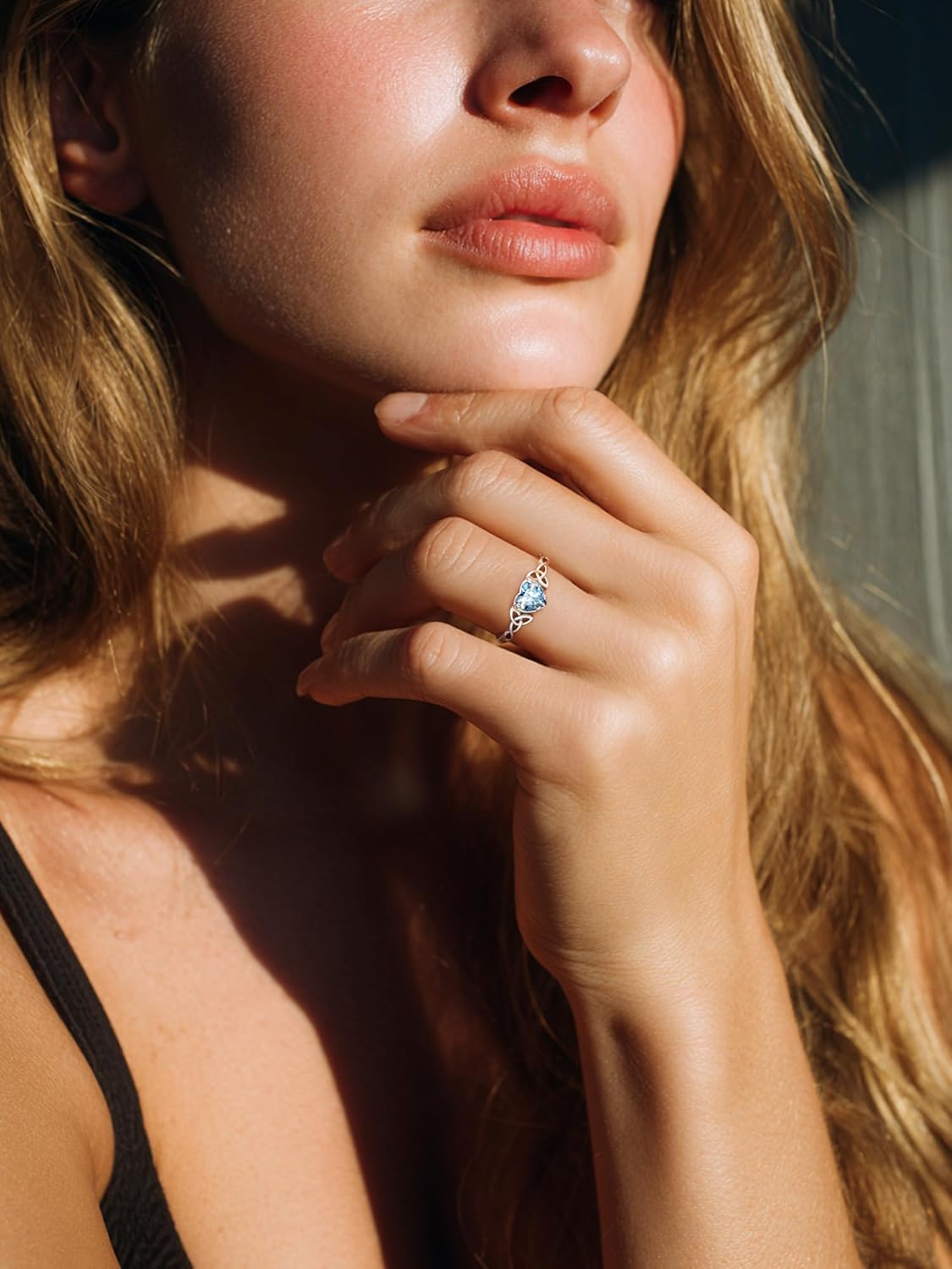 Thumbnail 1 de Bague argent réglable ChicSilver en argent 925 avec pierre carrée